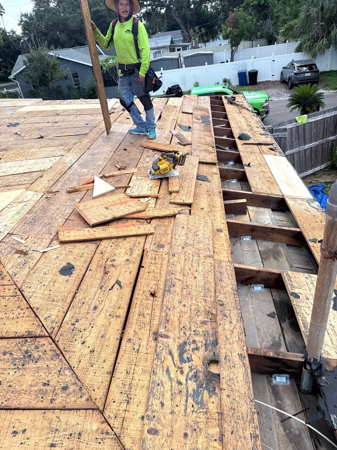 Project in St. Petersburg 33710 by Mitchell Roofing Company LLC 
