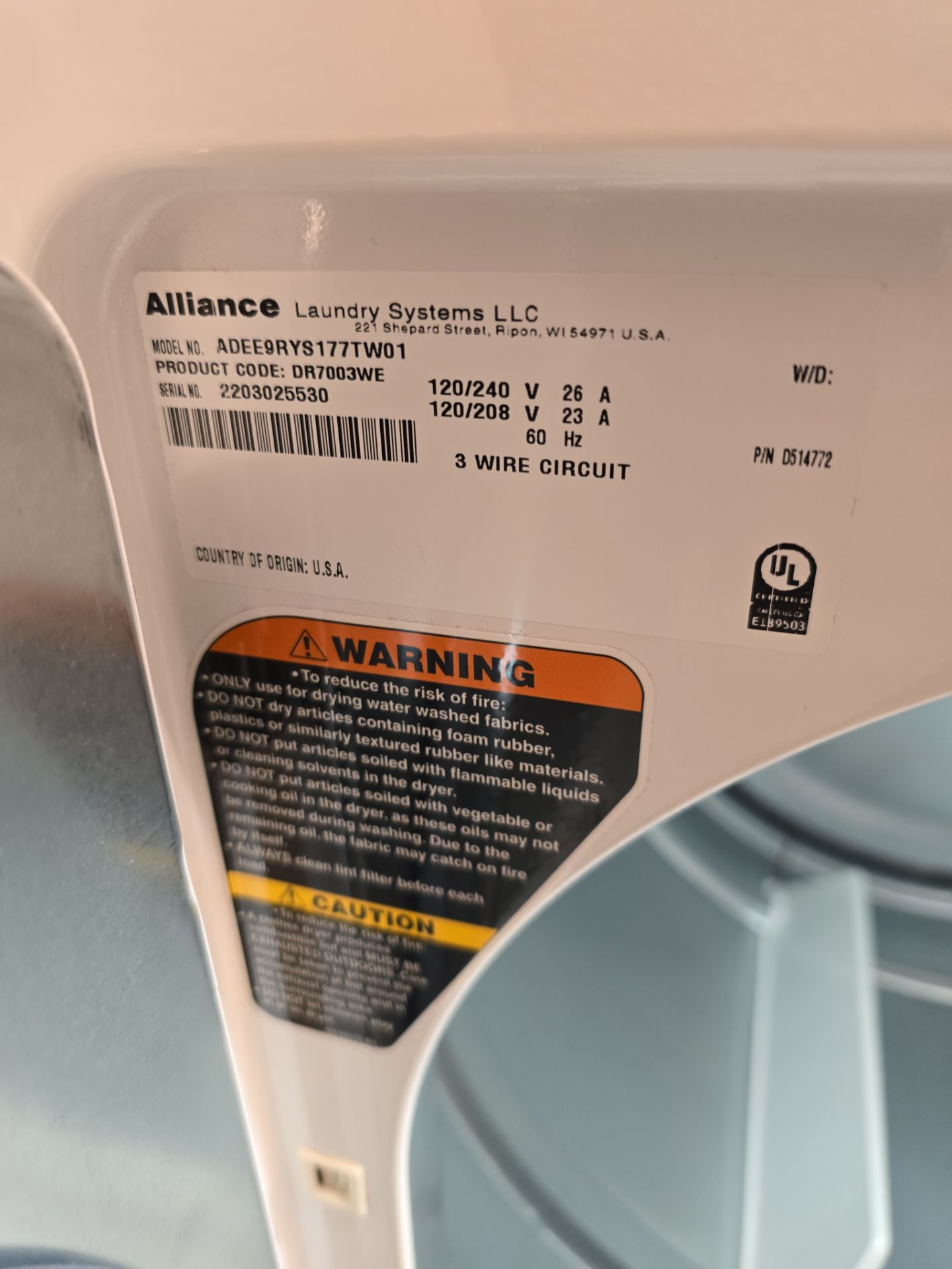 Speed Queen Dryer  by AMB-WORKS APPLIANCE REPAIR