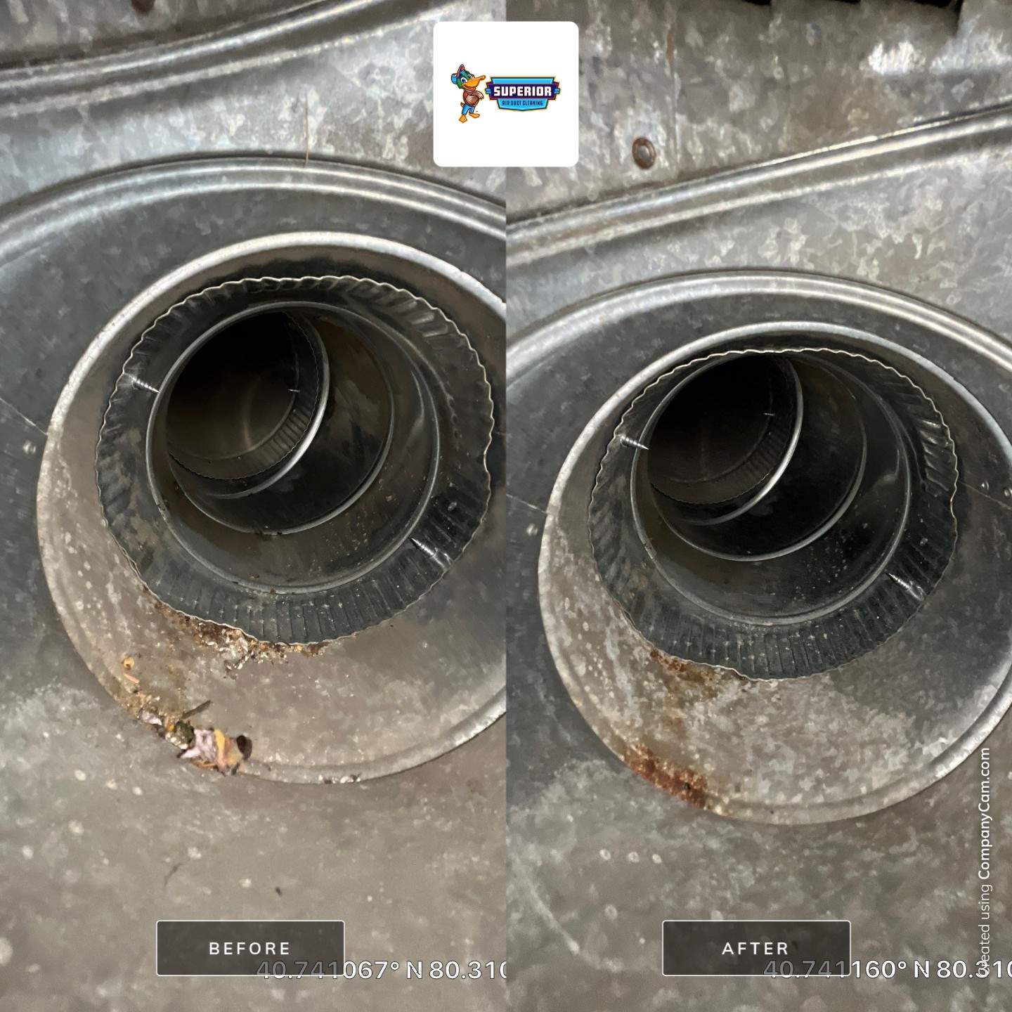 Air Duct Cleaning With a Vacuum Truck in New Brighton, PA by Superior Air Duct Cleaning