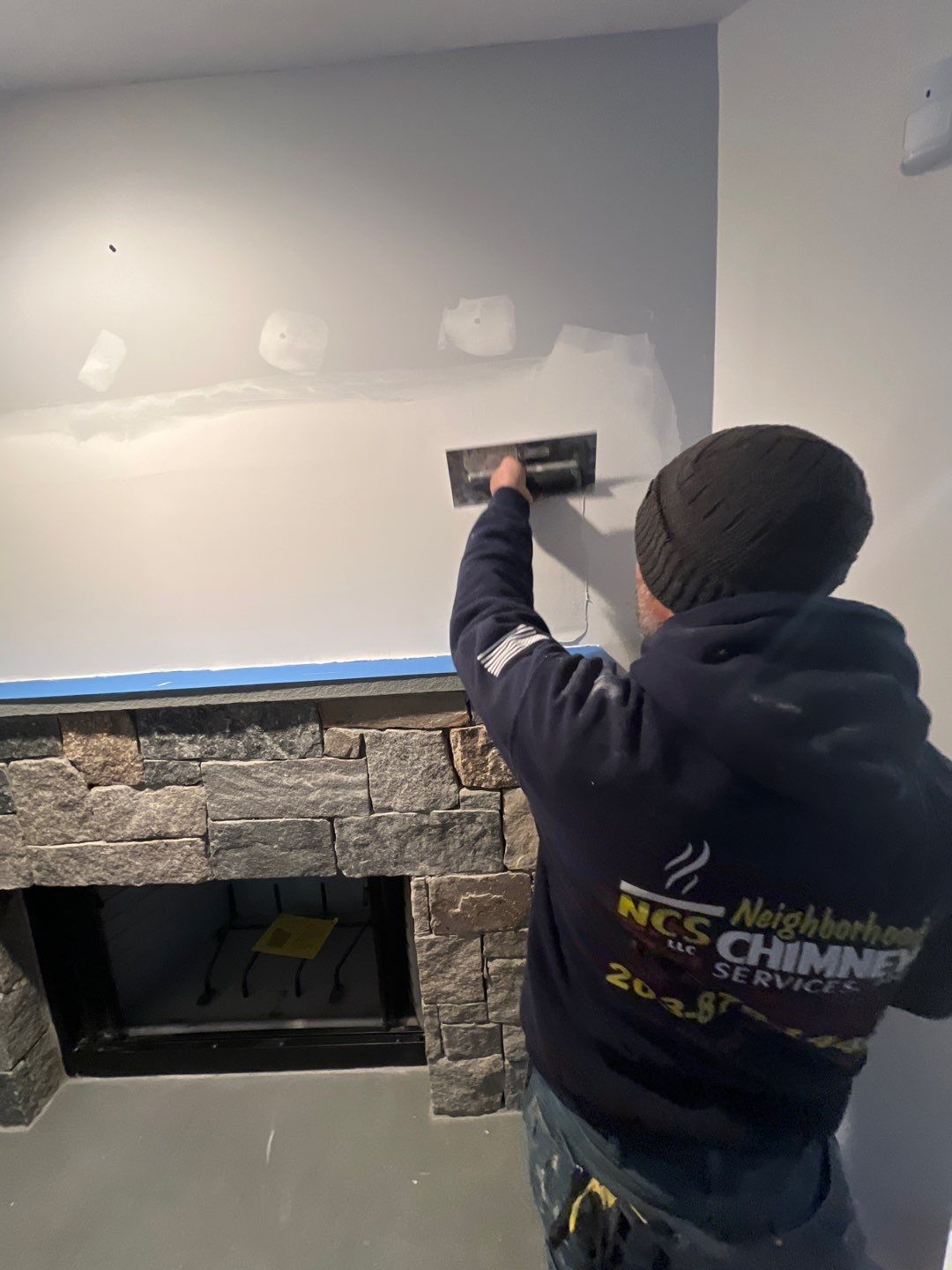 Project in Torrington, CT by Neighborhood Chimney Services 