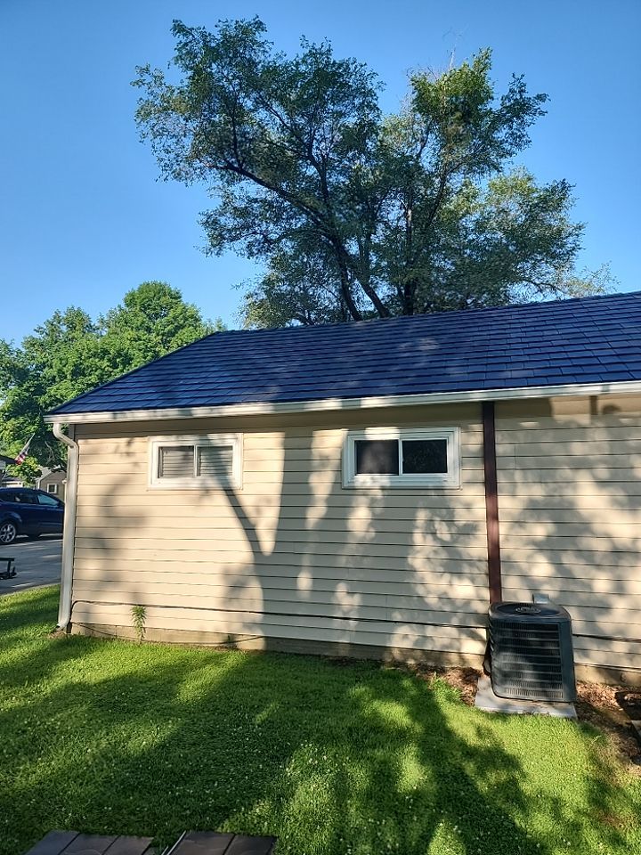 Residential Roofing Installation using Vic West Nothridge Slate  by 4Ever Metal Roofing