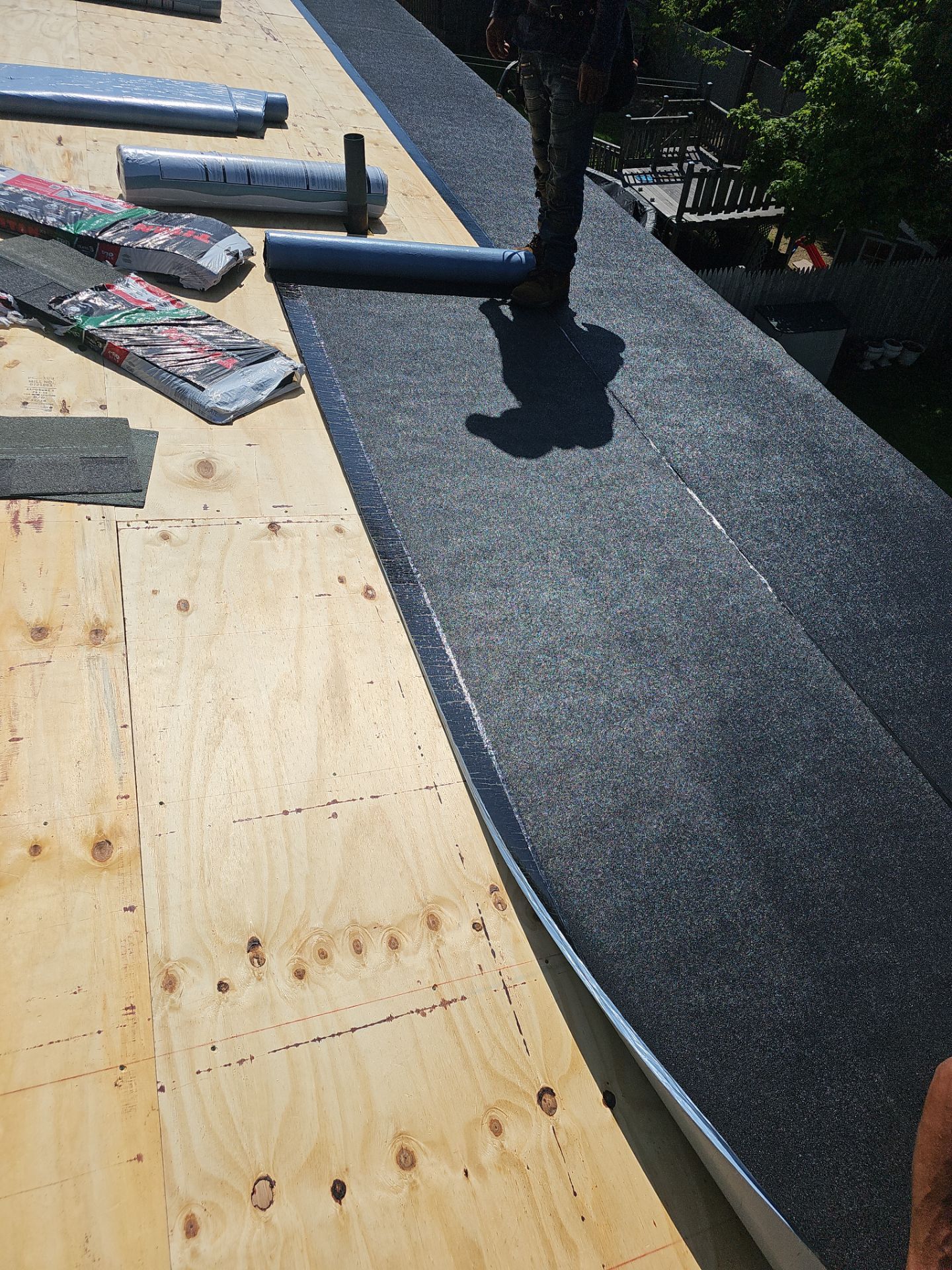 Residential Roofing Installation using Tamko Titan XT - Virginia Slate by A Plus Exterior