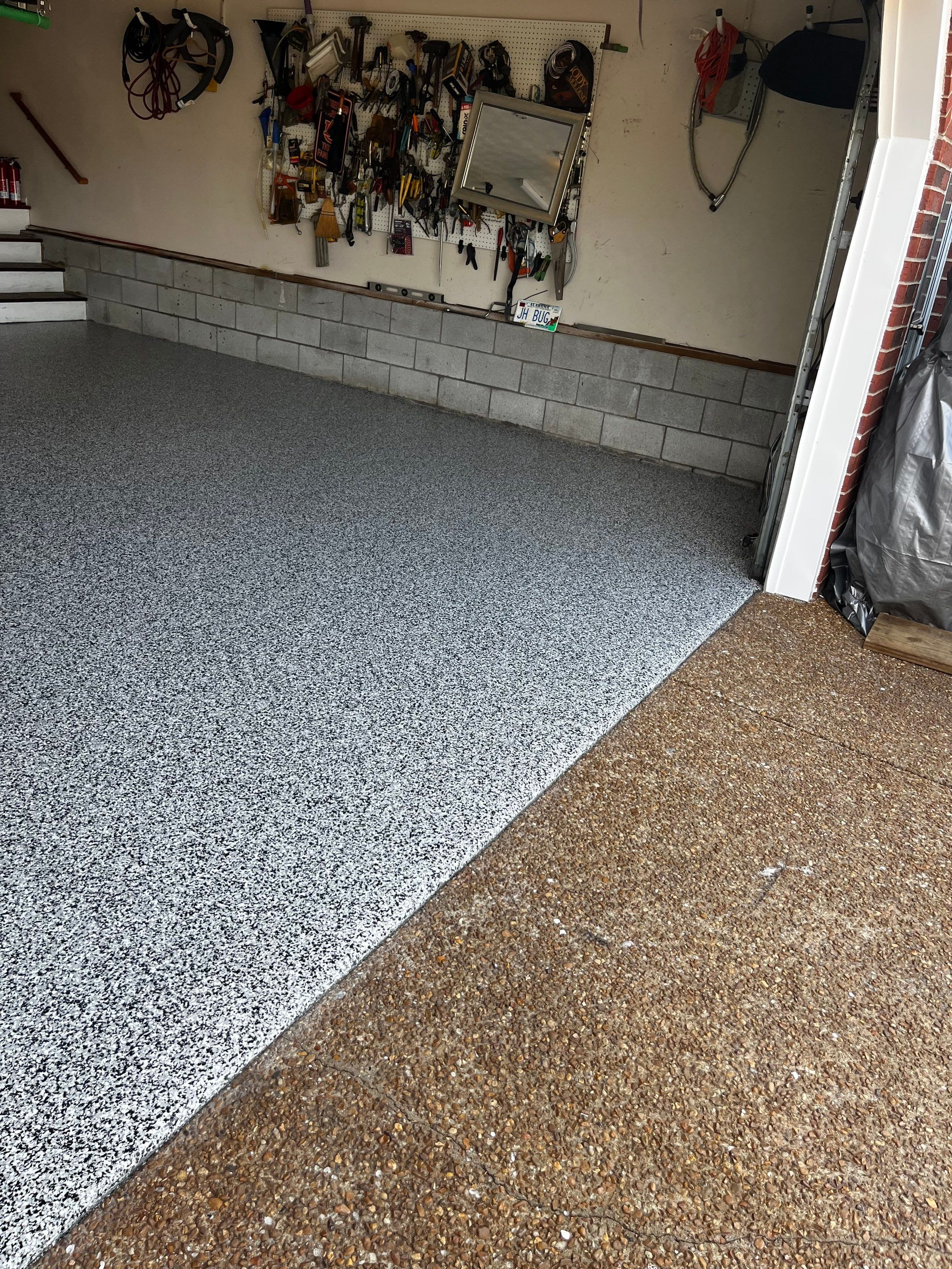 Garage Floor Coating using Silverton by My Garage Floor Guys