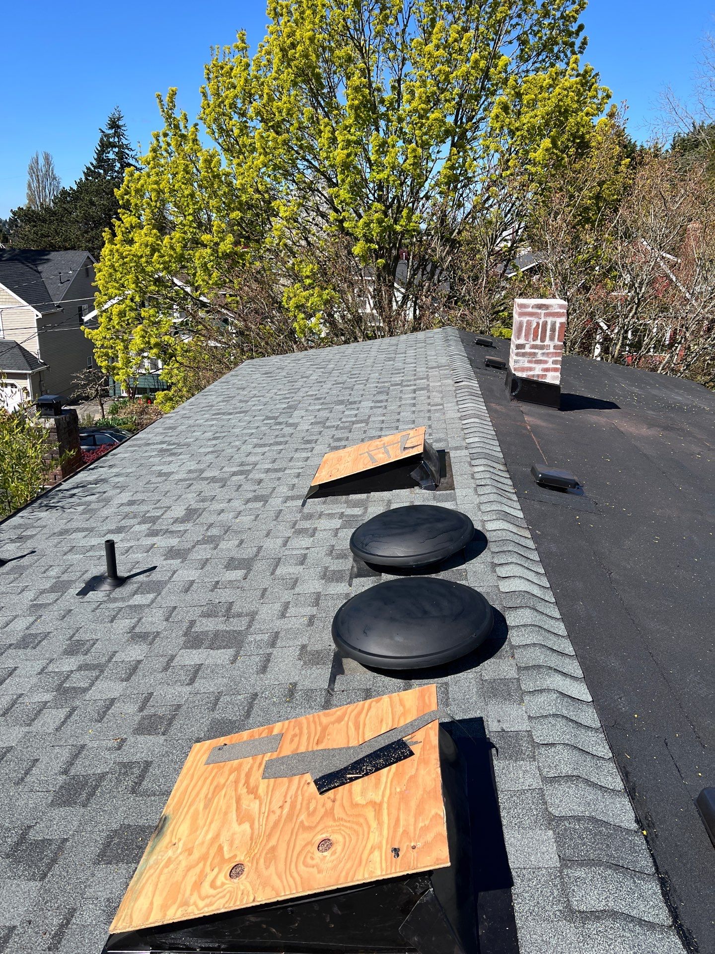 Residential Roofing Installation using GAF HDZ Shingles by Roofing Formula LLC