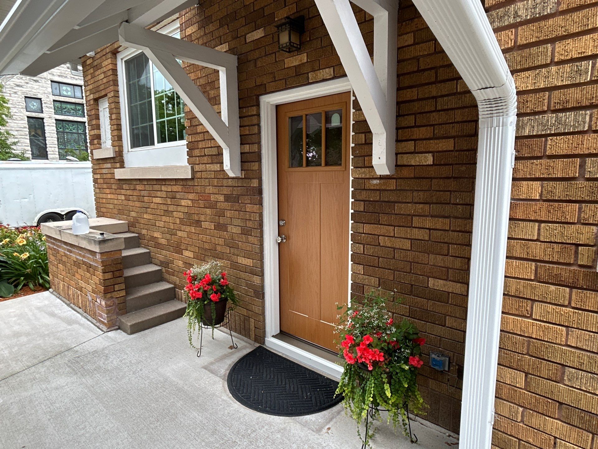 Replacing an Entry Door with a Pella Door by United Windows and Siding LLC