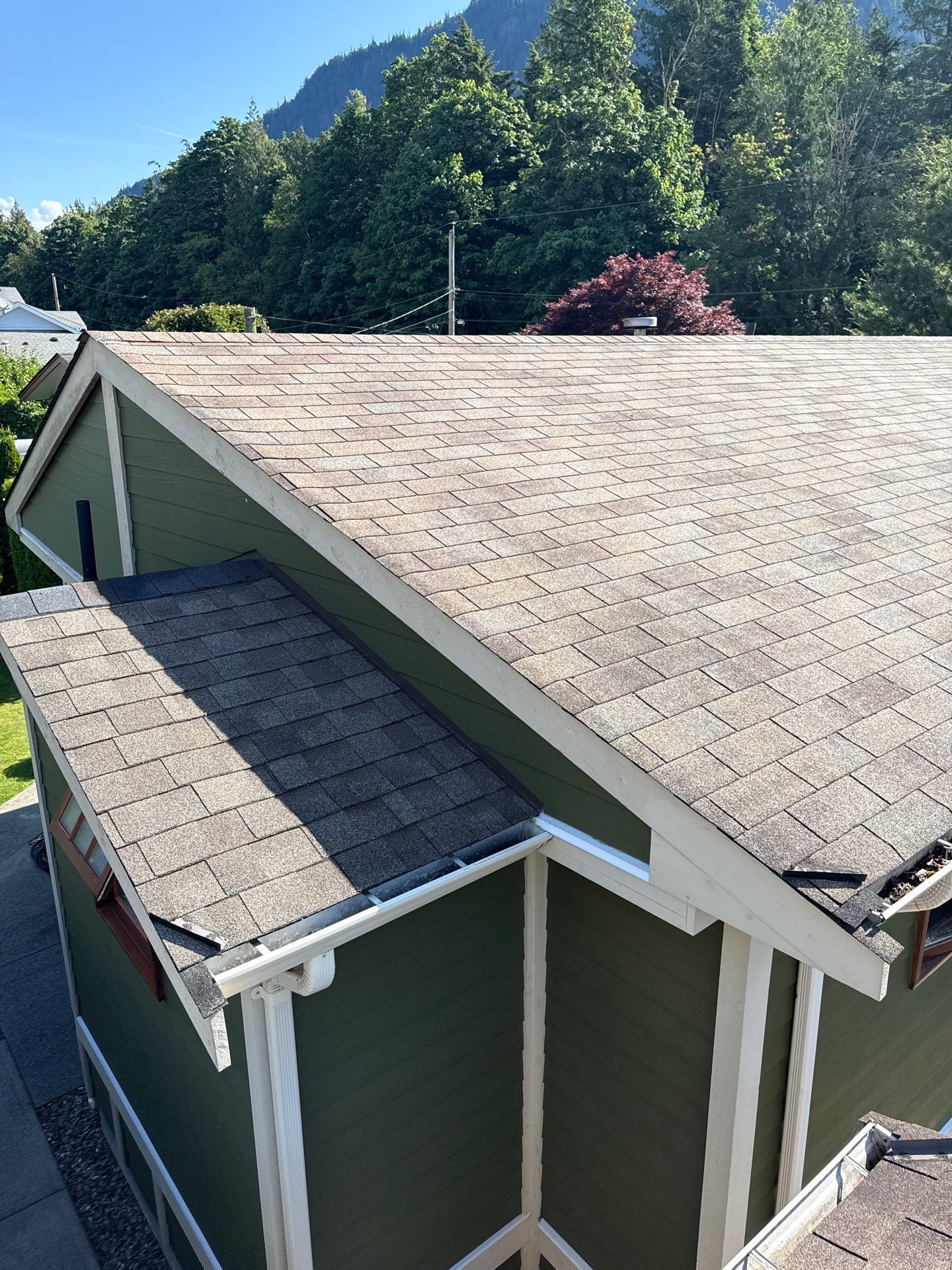Residential Reroof Shingle - Barkwood by Top Notch Roofing Inc