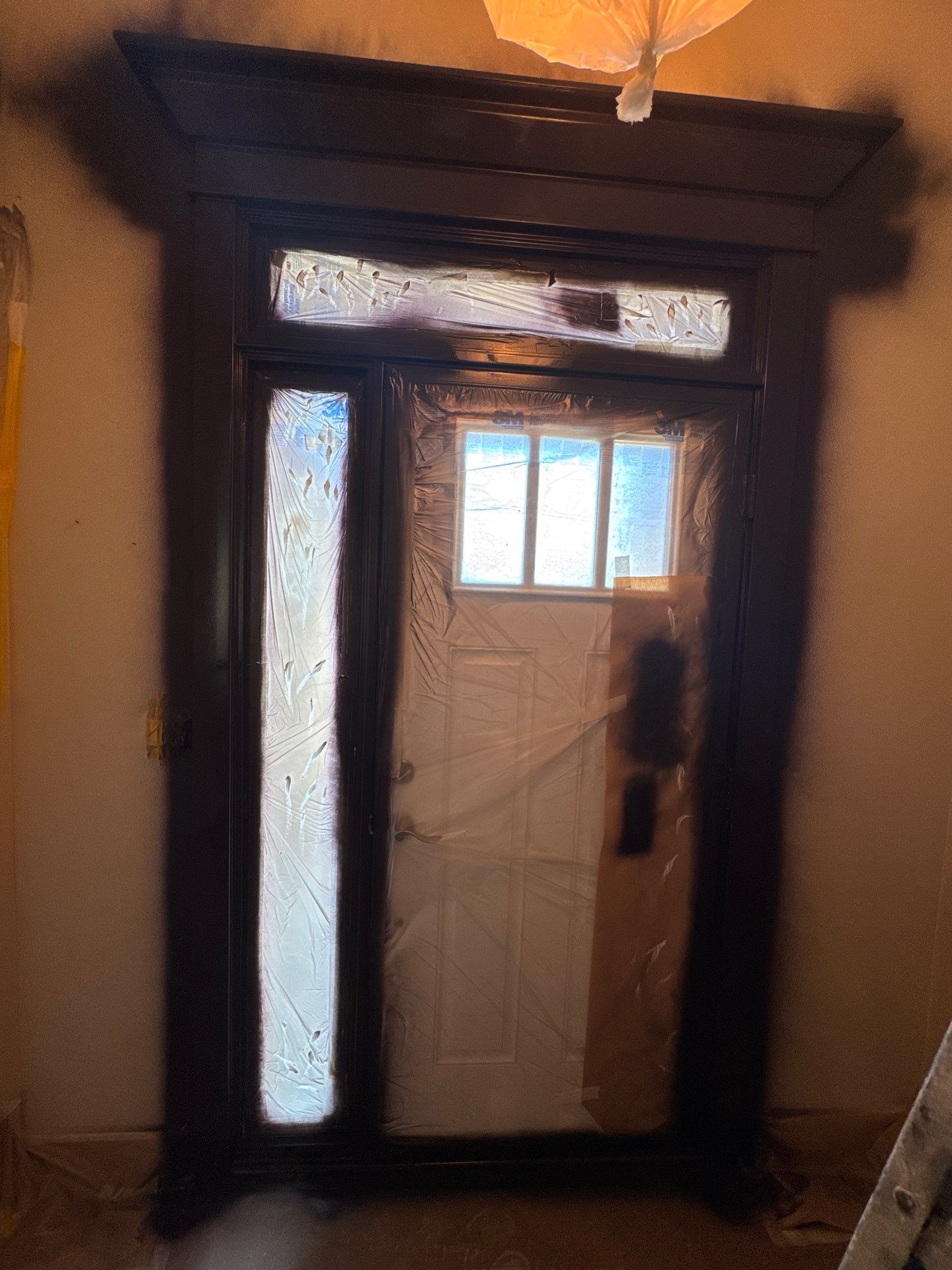 Residential Interior Repaint Color Change on Walls and Cabinets by Midwest Paint LLC