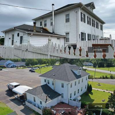 Church using Vinyl - Mastic - CarvedWood