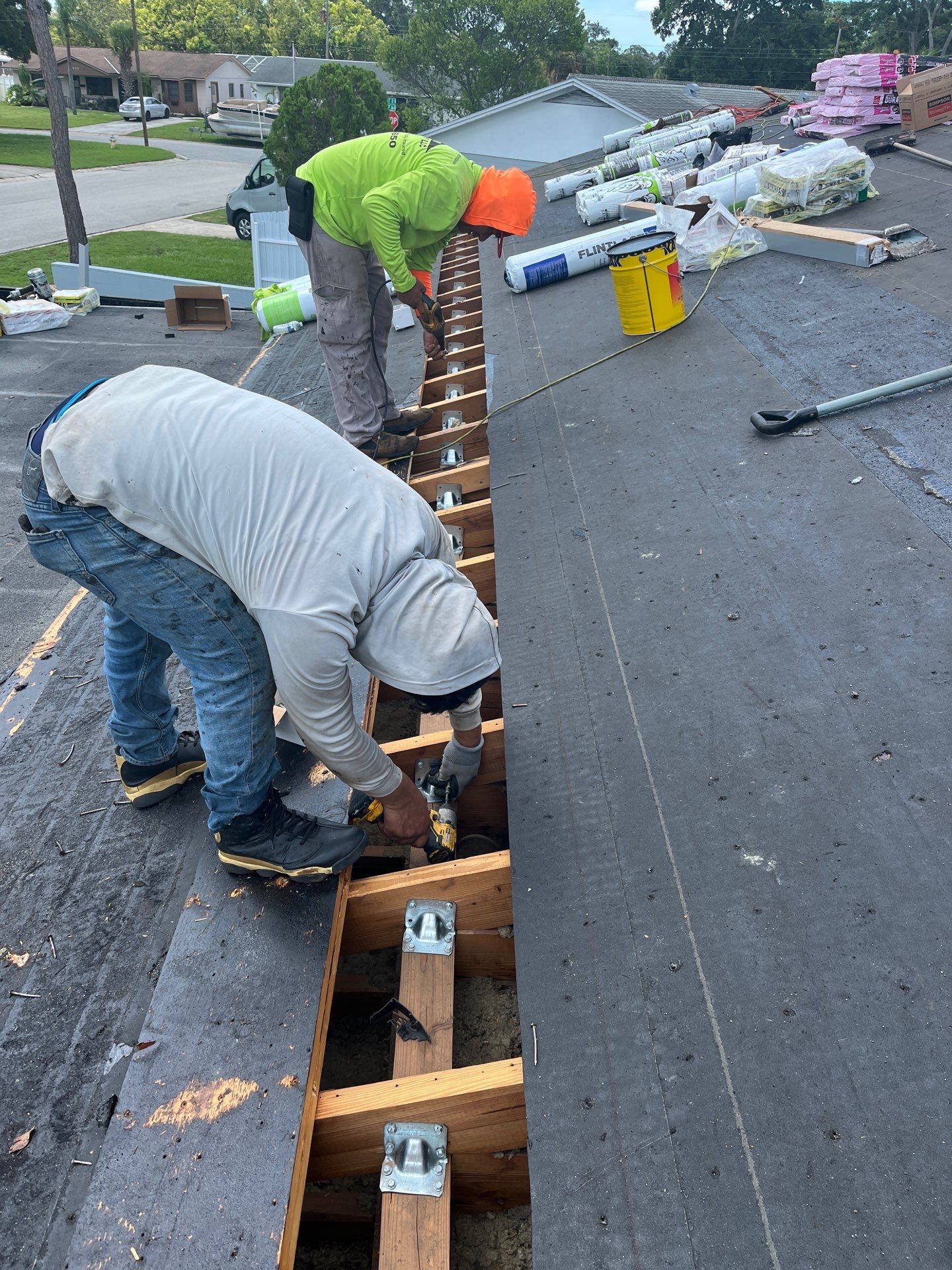 Project in St. Petersburg 33710 by Mitchell Roofing Company LLC 