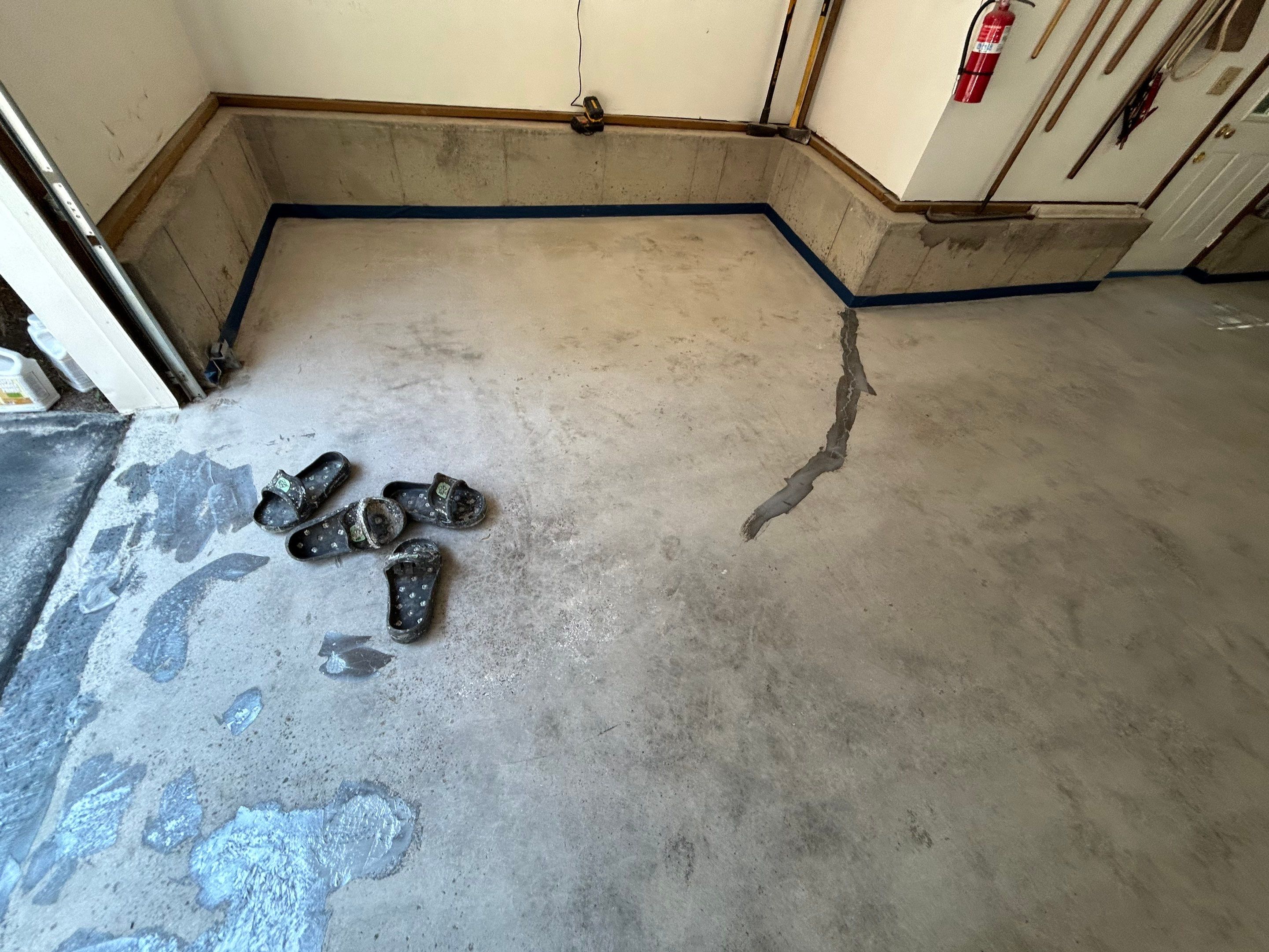 Beautiful Concrete Floor Coating in Shoreline by DiGiorgi Roofing and Siding Inc