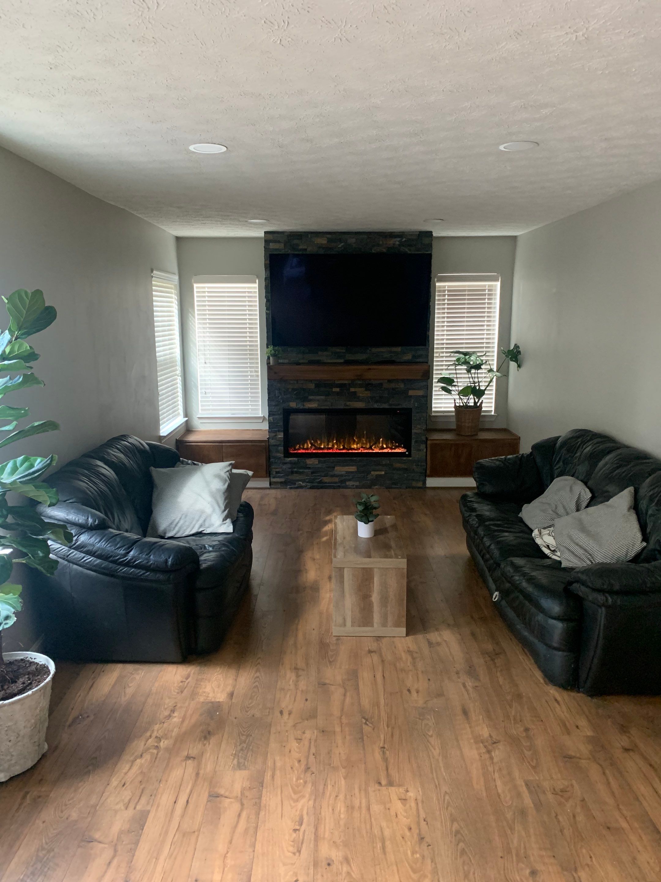 Fireplace Build by Greenspring Construction Services