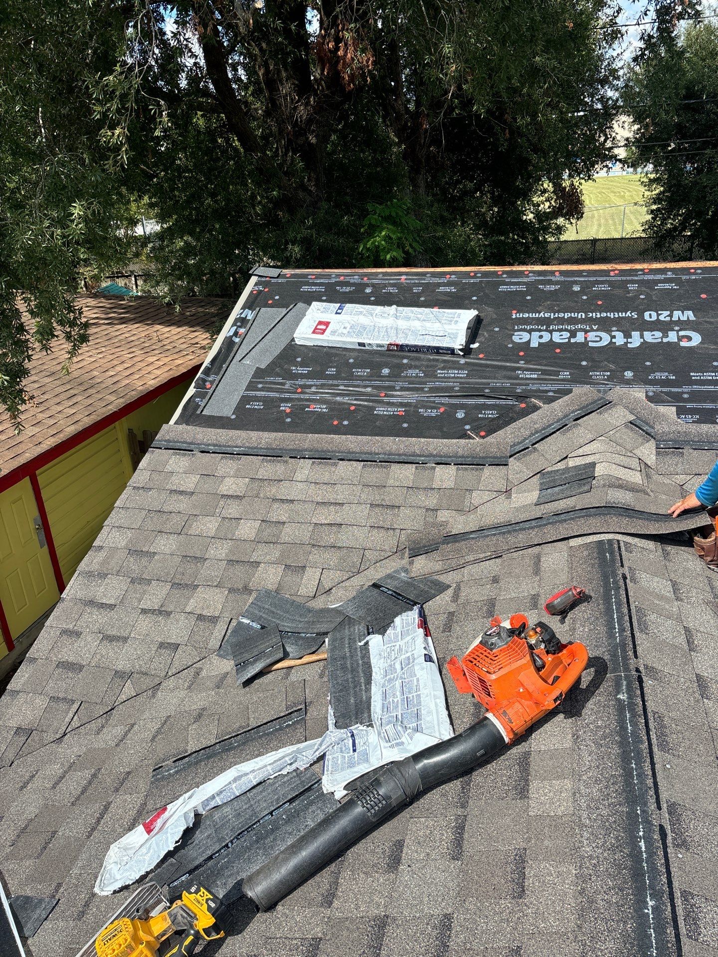 Residential Roofing Repair using Owen's Corning Duration (Lifetime) Shingles by Roof Repair Company