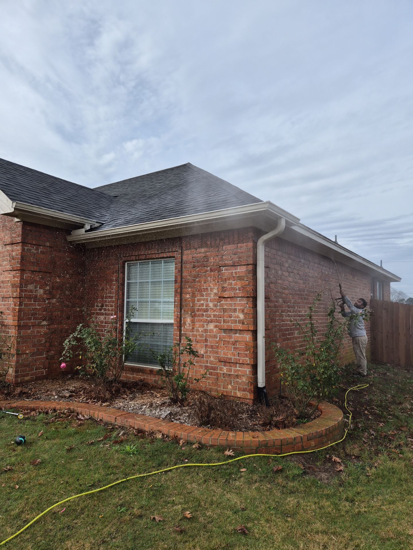 Exterior Painting & Chimney Restoration in Tyler, TX by Quality Coats Painting