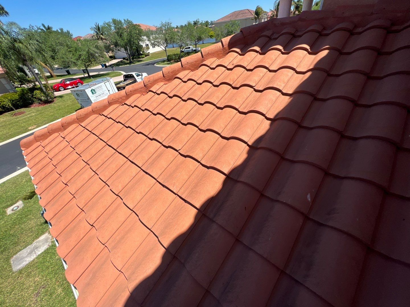 Residential Roofing Repair using Concrete Tile by Four Peaks Roofing