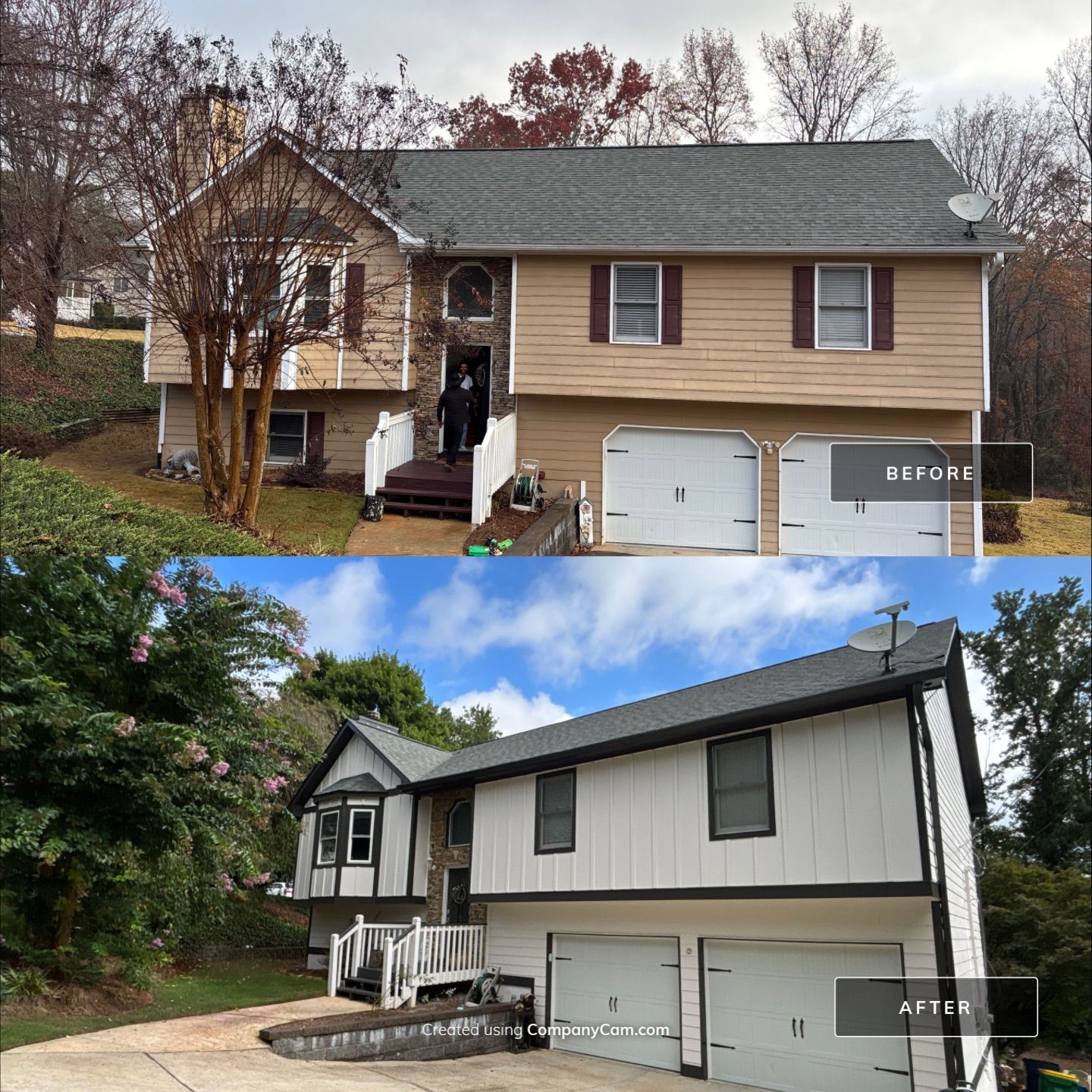 Siding replacement  by Deerfield Roofing LLC