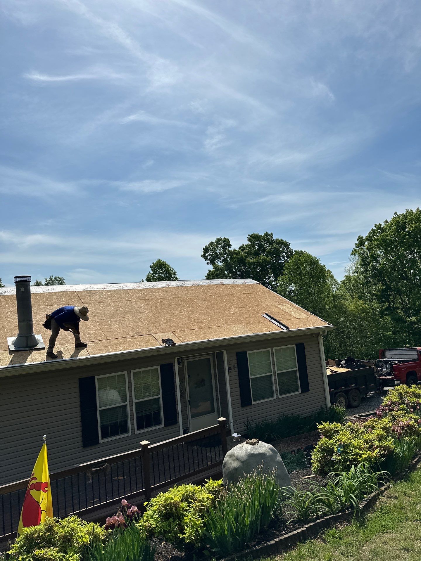 New Roof - GAF Timberline HDZ in Nantucket Morning by Peak 2 Peak Services LLC
