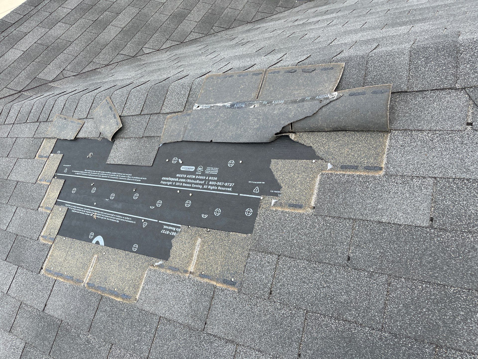 Residential Roofing Repair using Owen's Corning Duration (Lifetime) Shingles by Roof Repair Company