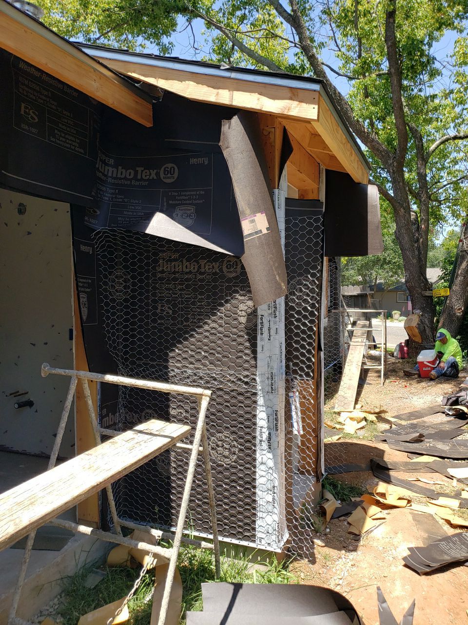 Gutter Installation using Englert LeafGuard Gutters by Byers Enterprises 