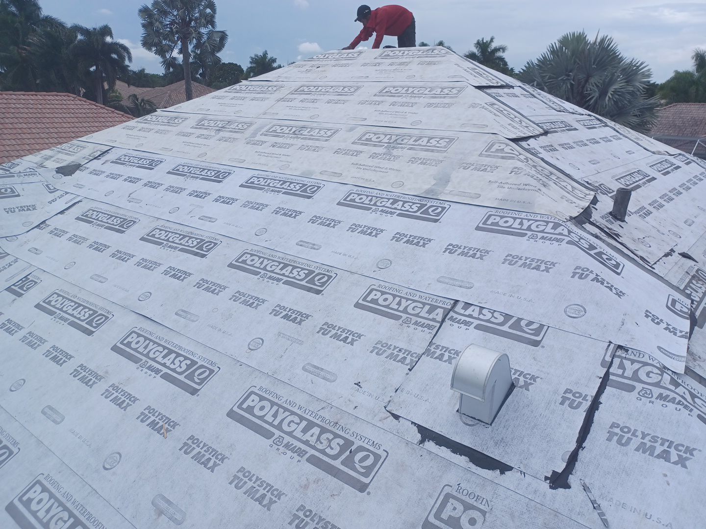 Residential Roofing Installation using Eagle Roofing Tile by BLUES BROTHERS ROOFING