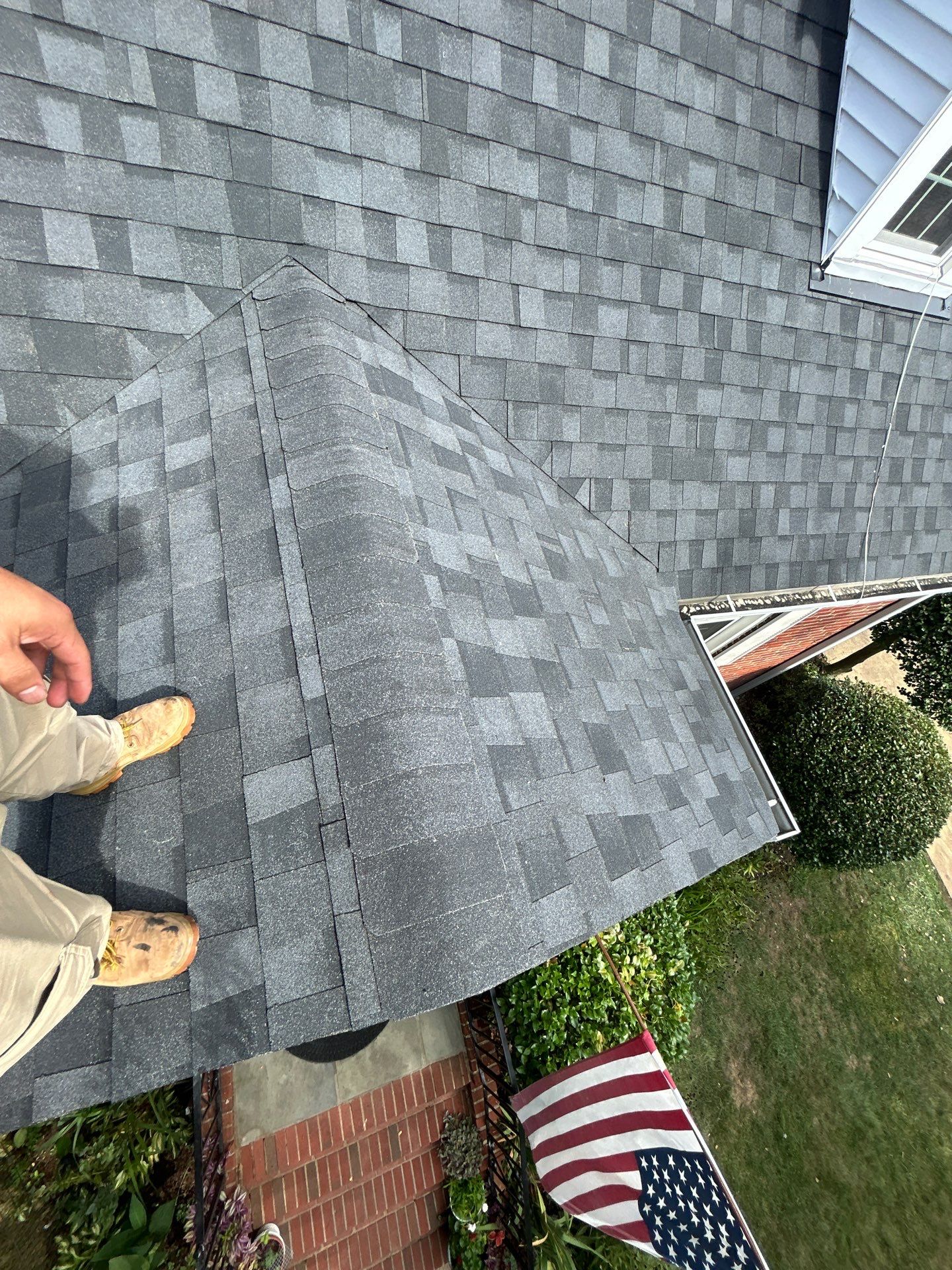 Arlington: Roof Replacement with CertainTeed Landmark Pro Designer Shingles in Max Def Moire Black by RM Banning, Inc.