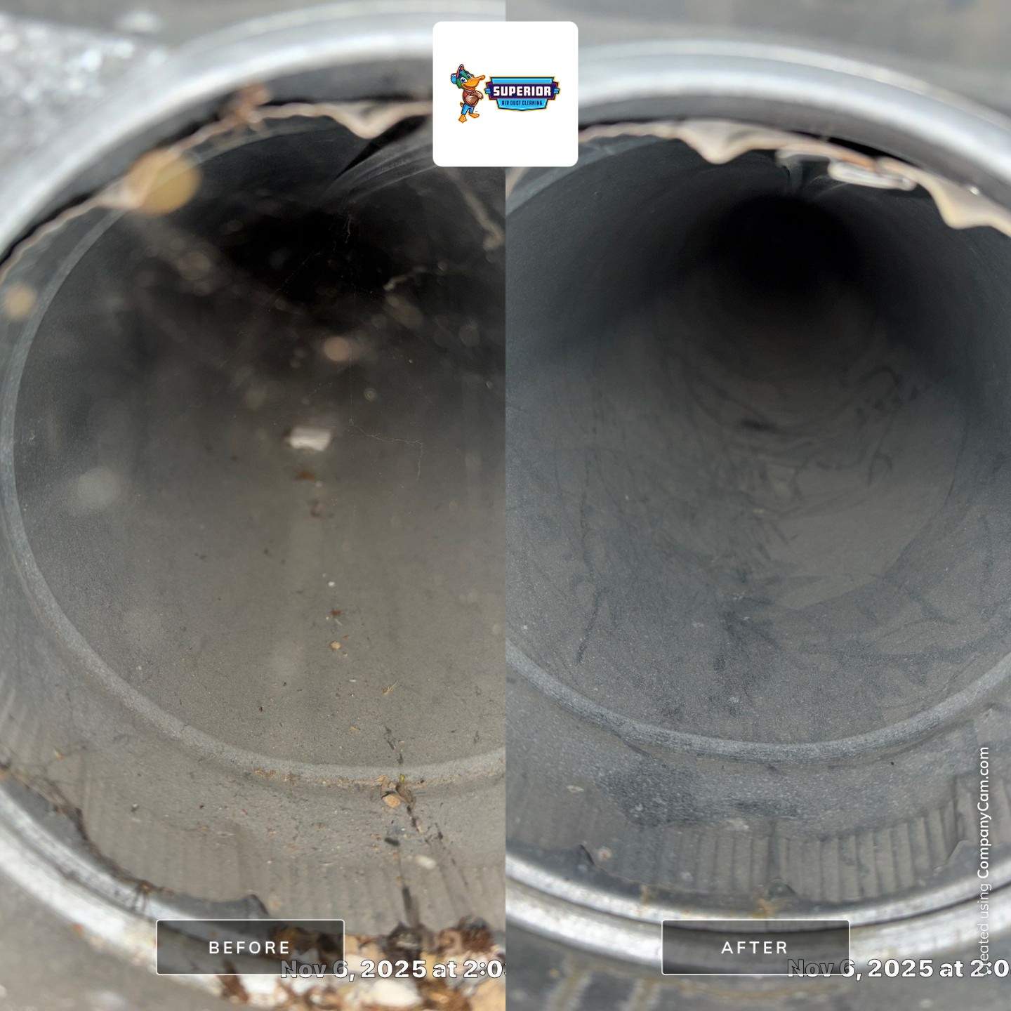 Air Duct Cleaning With a Vacuum Truck in Baden, PA by Superior Air Duct Cleaning