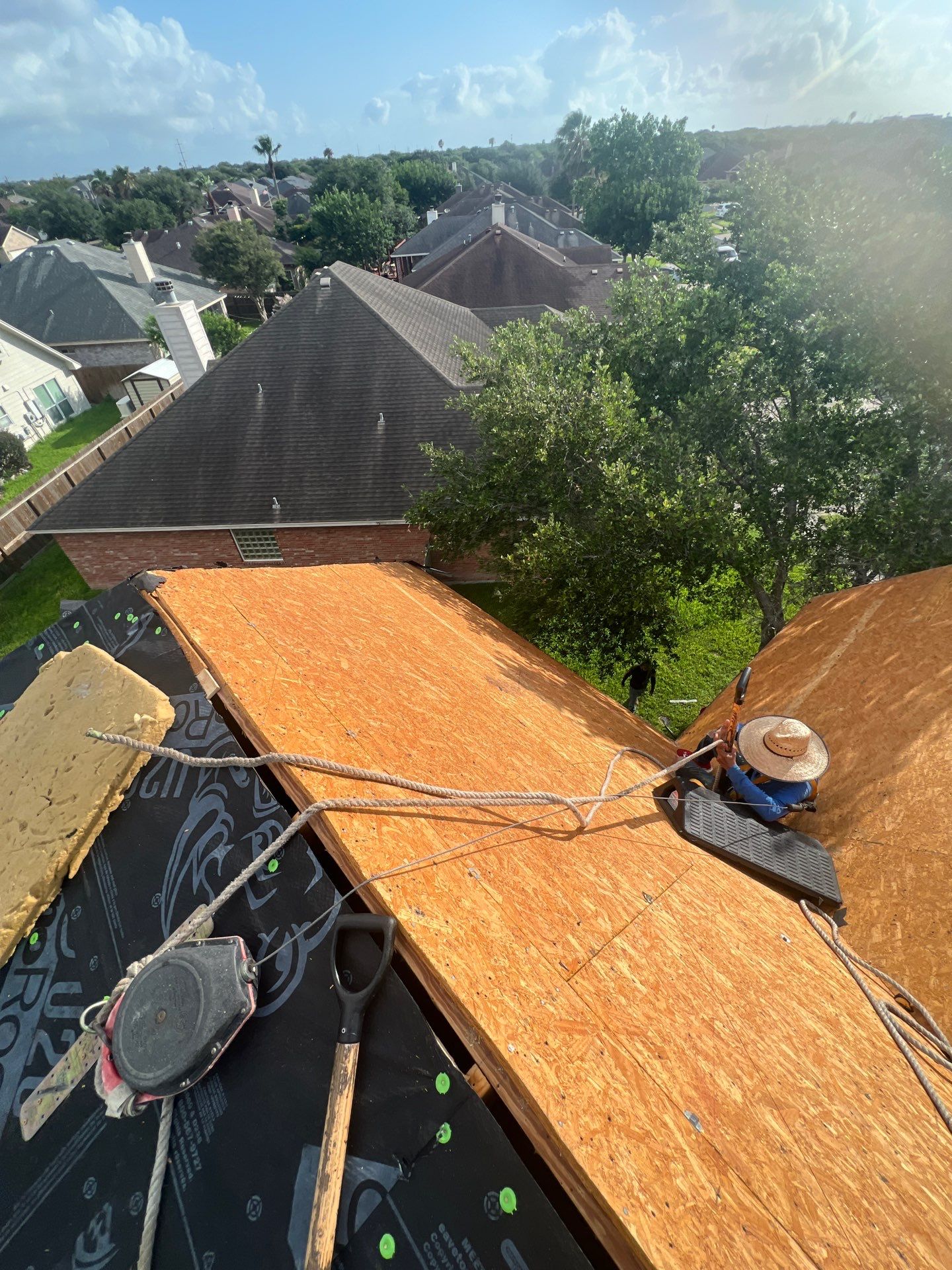 Steep and High...Let's get It! by Bayfront Roofing and Construction