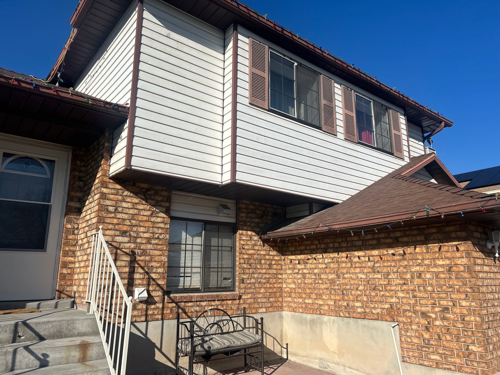 Project in West Jordan by Master Rain Gutters.