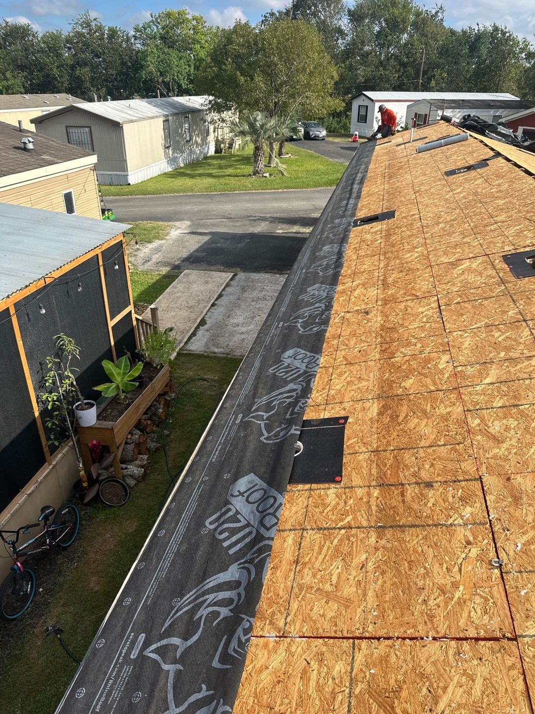 Residential Roofing Repair using Owen's Corning Duration (Lifetime) Shingles by Roof Repair Company