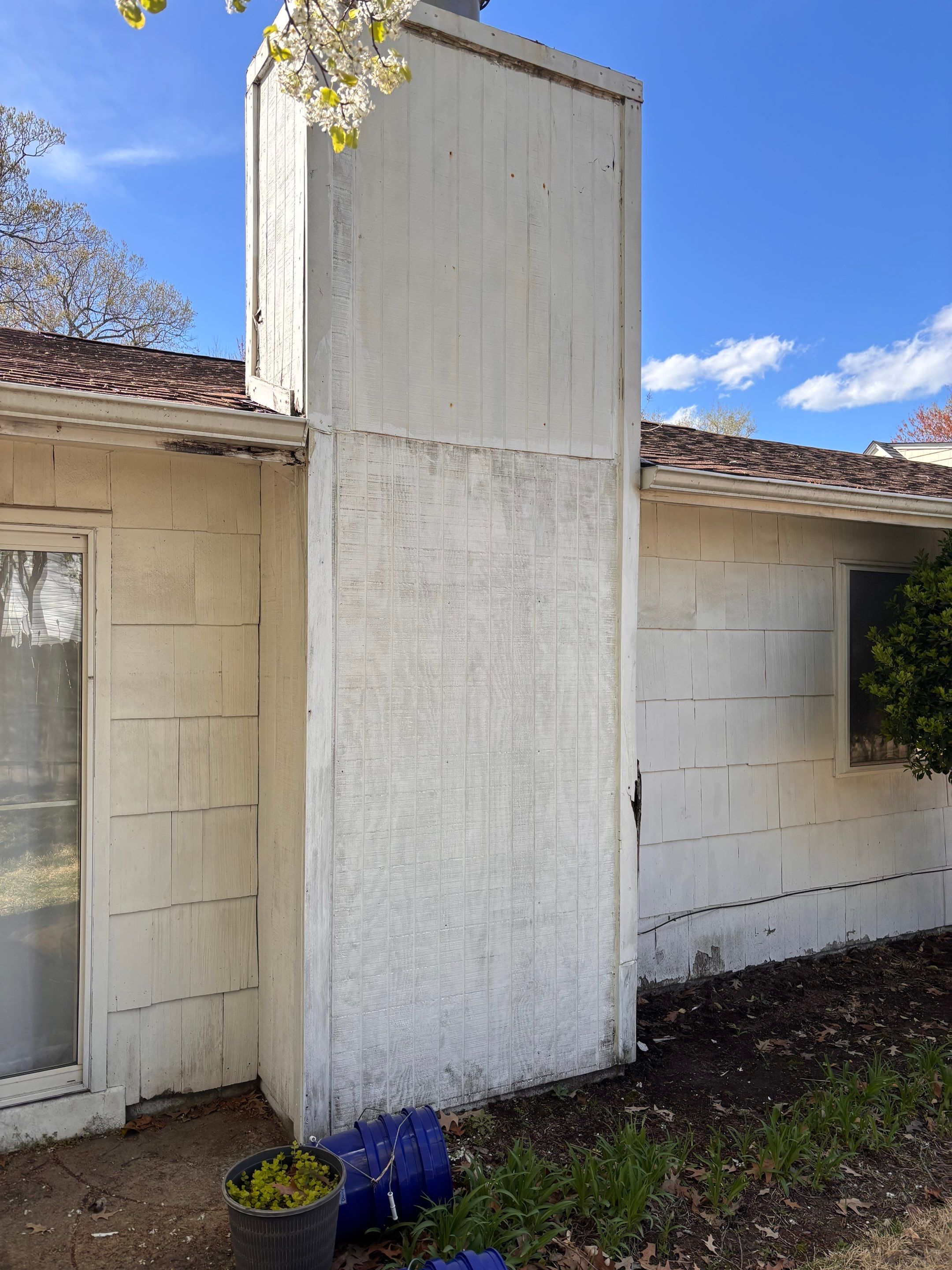 Chimney Leak Repair - Complete Rebuild by Premier Chimney and Roofing