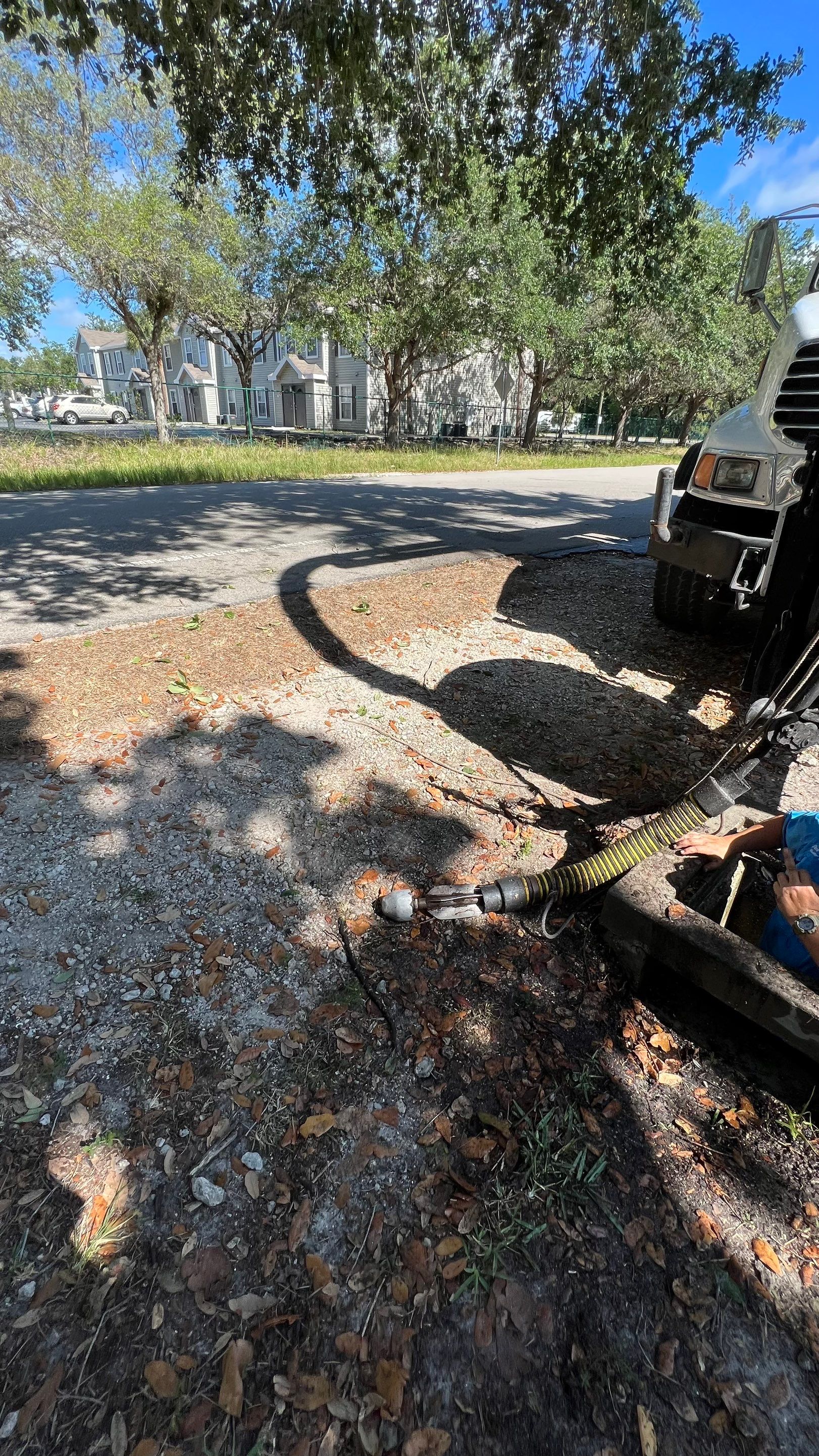 Apartment Complex Storm Water System Cleaning and Maintenance by APS Power & Water
