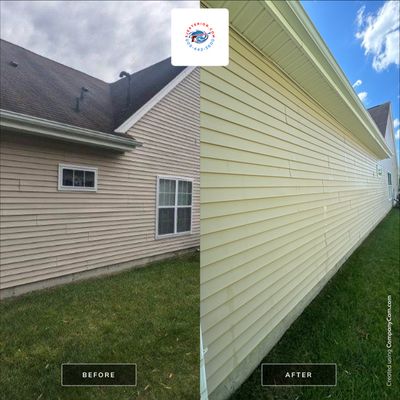 Residential Cleaning using House SoftWash