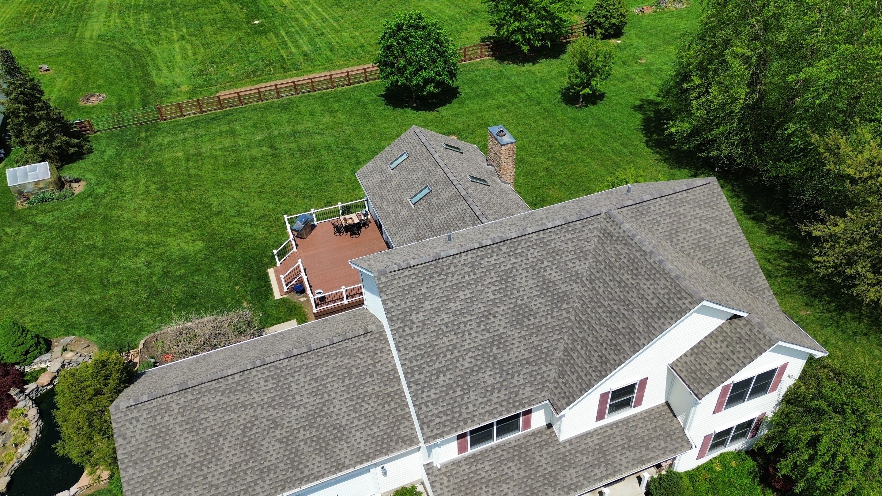 Residential Roofing Installation using Duration Series Shingles - Driftwood by RoofX 