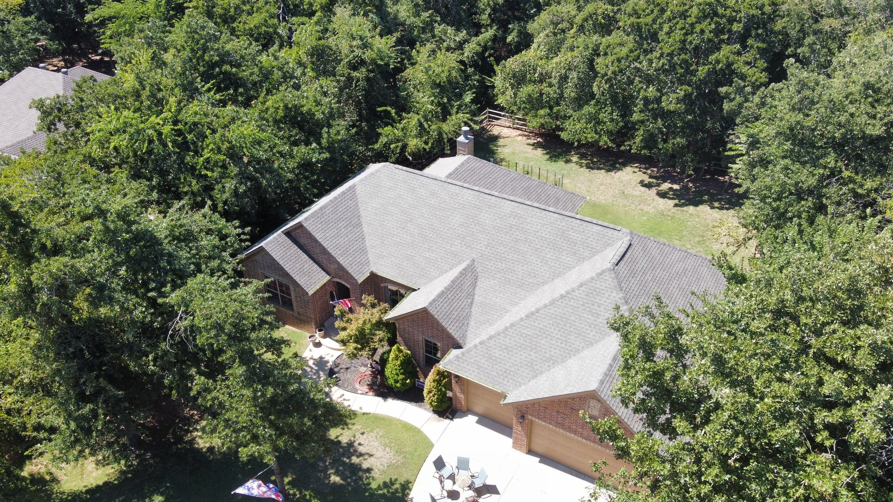 Residential Roofing Installation using GAF Natural Shadow  by A & H Roofing and Contracting