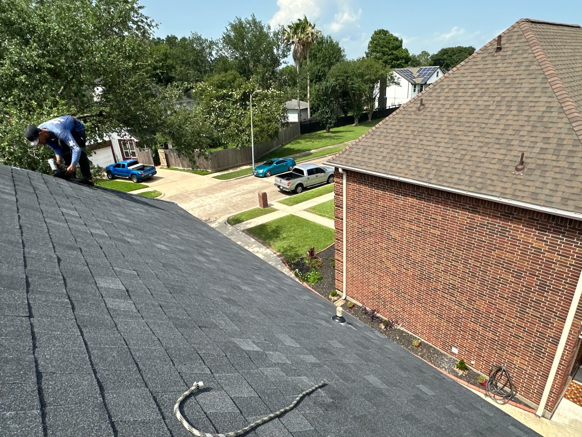 Project in Deer Park by Motion Roofing