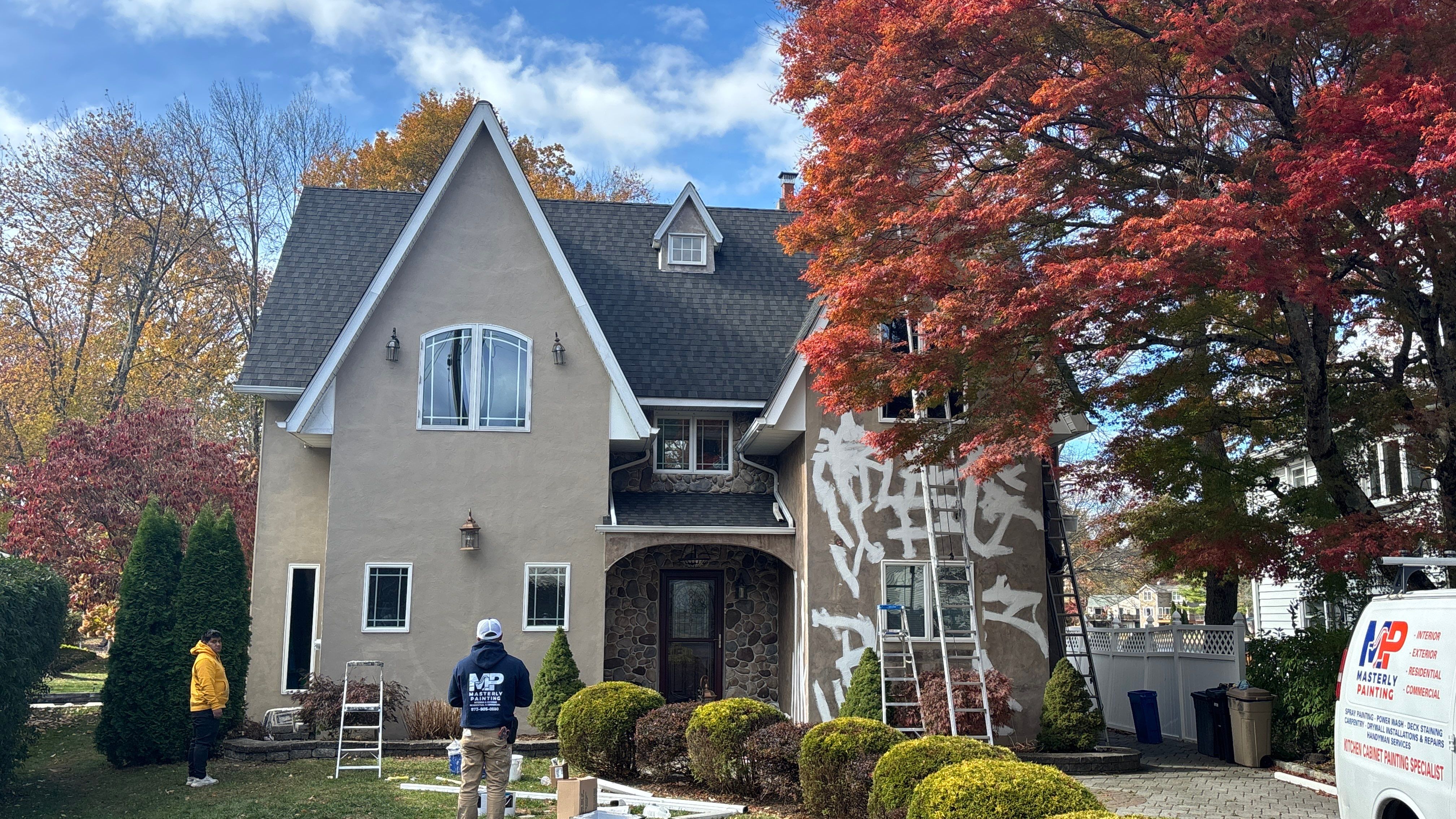 High pitched roof!? No problem! by Maven Roofing & Exteriors LLC