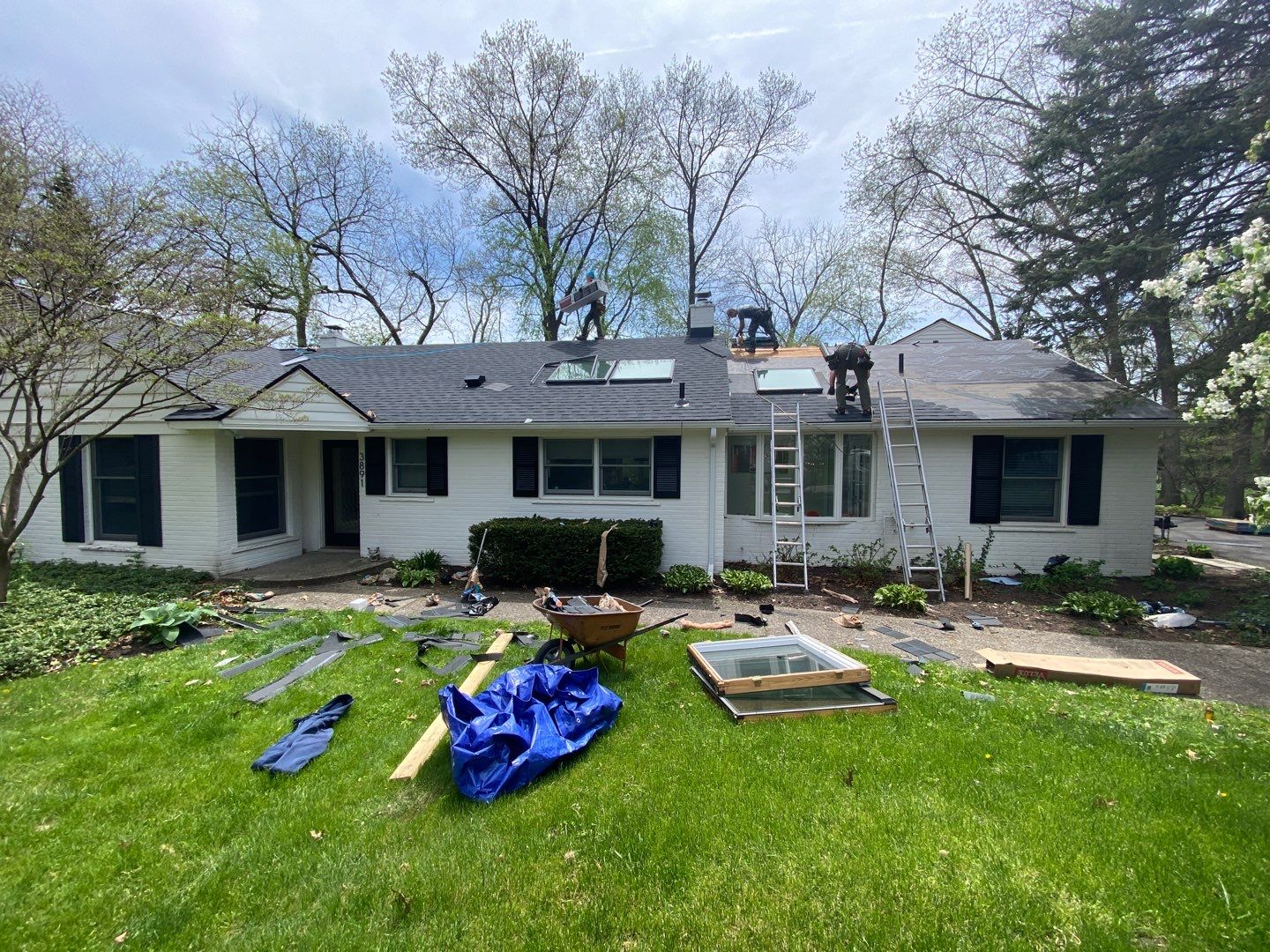New Roof & Velux Skylight Replacements - Private Residence  by Bloomfield Construction & Restoration