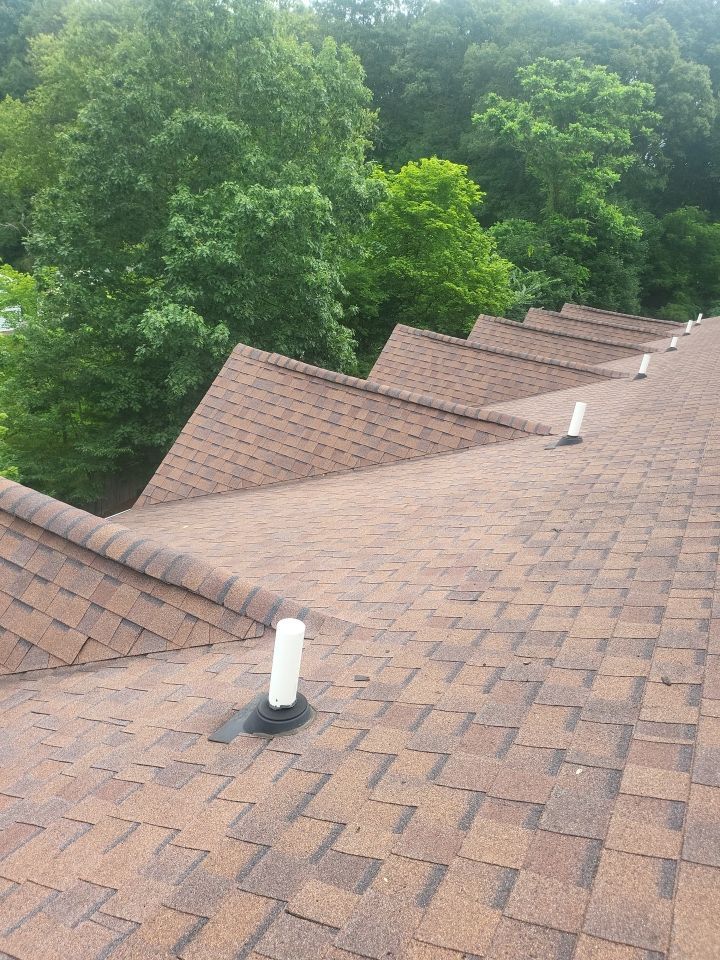 Residential Roofing Installation using Owens Corning Duration Brownwood by A Plus Exterior