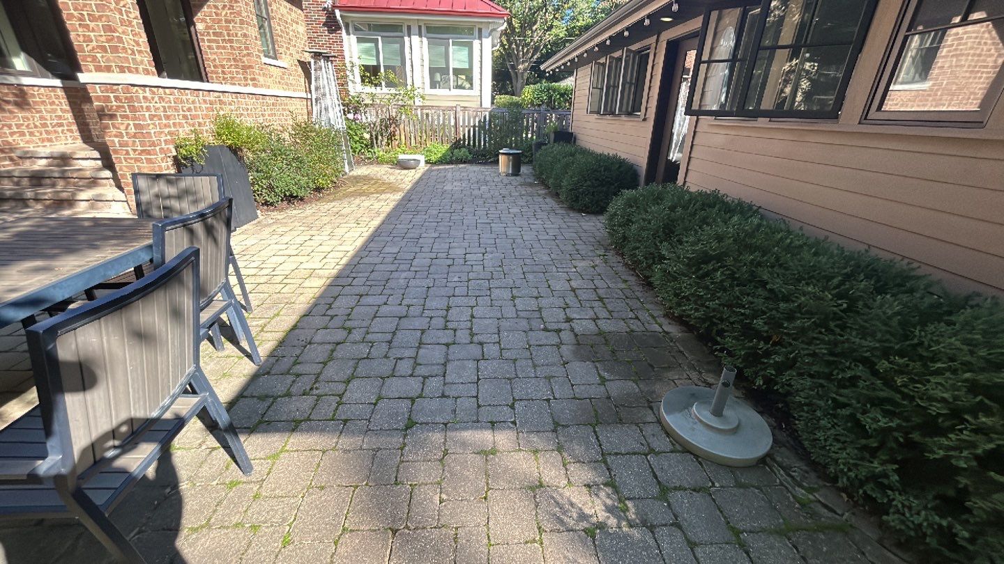 Brick paver clean, sand and seal.  using Surebond SB-1300 by Northern Power Washing LLC.
