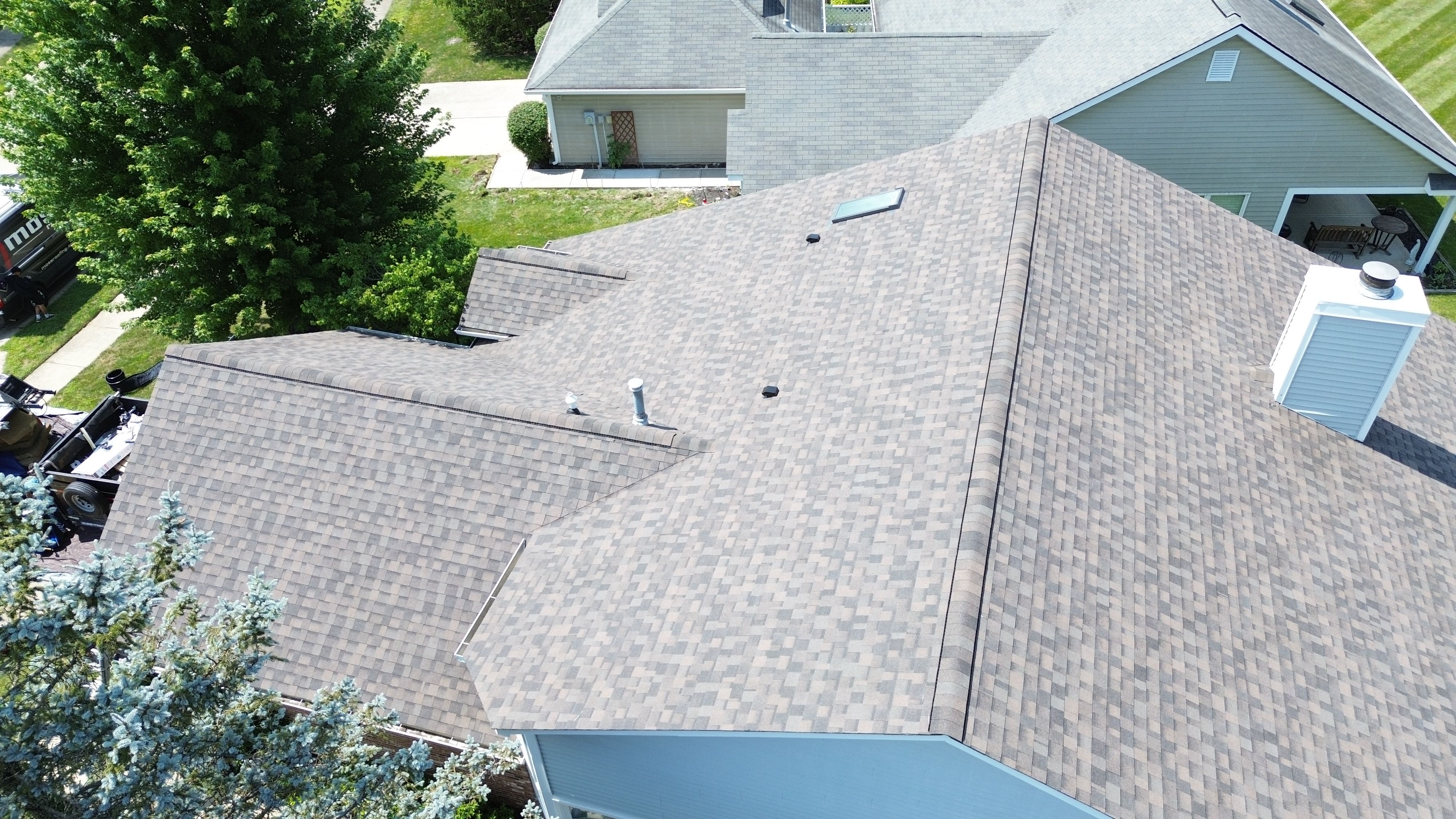 Project in Indianapolis by Moss Roofing