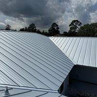24ga 1" Nail-Strip Mill Finish by Total Roofing System The Metal Roof Experts