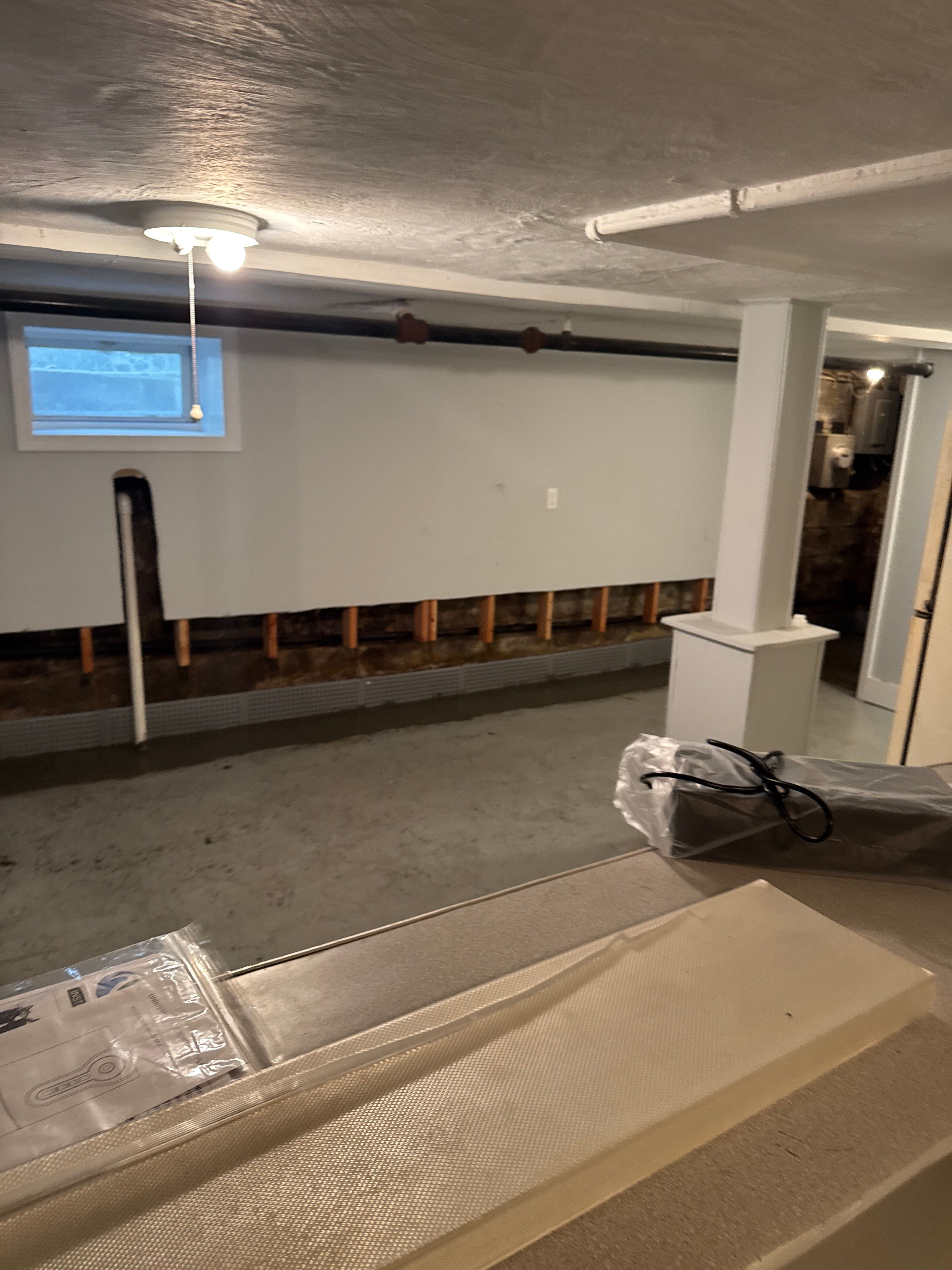 Interior French Drain West Orange NJ by Pure Service Pro, LLC 