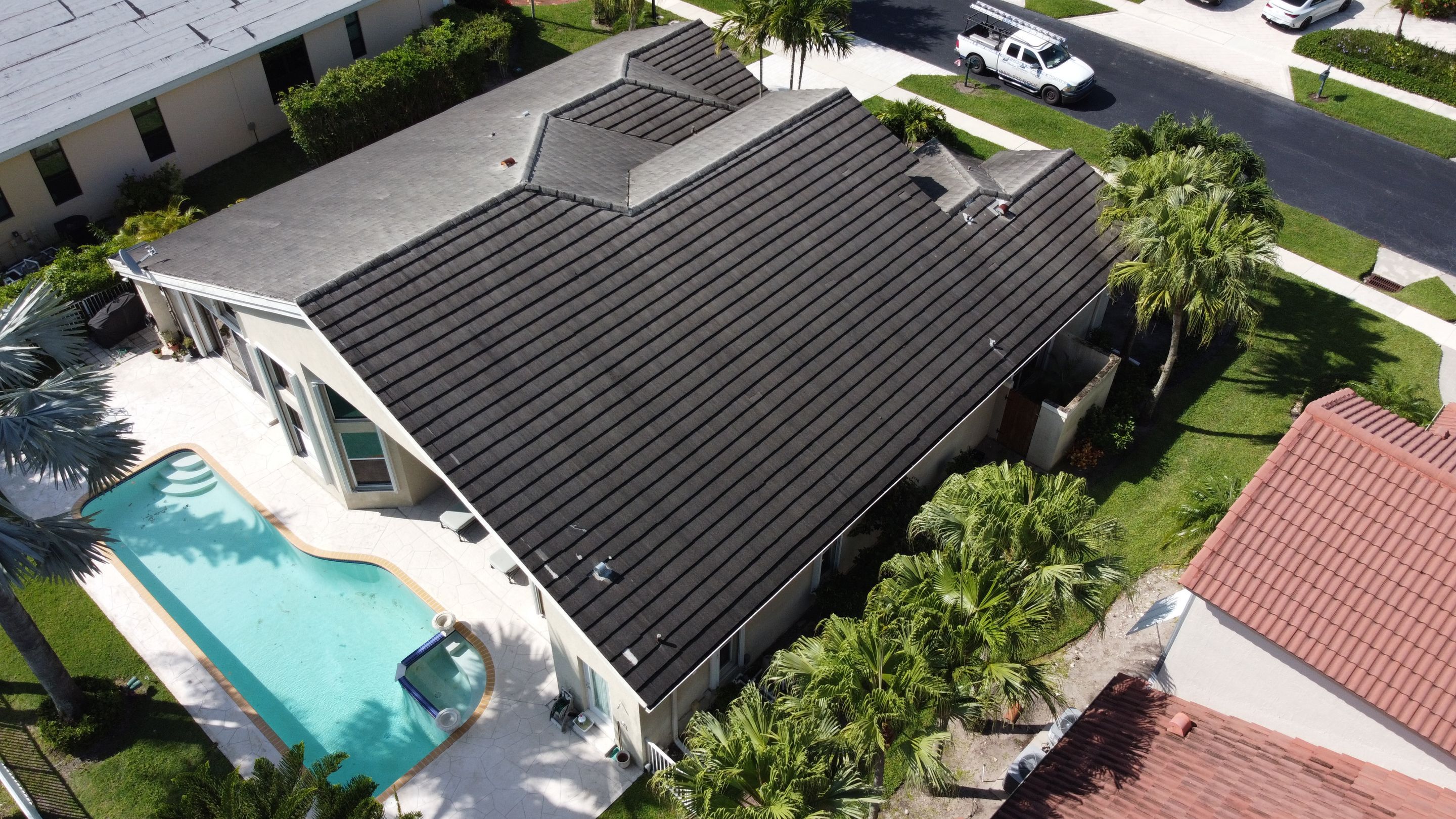 Residential Roofing Installation using Eagle Roofing Tile by BLUES BROTHERS ROOFING