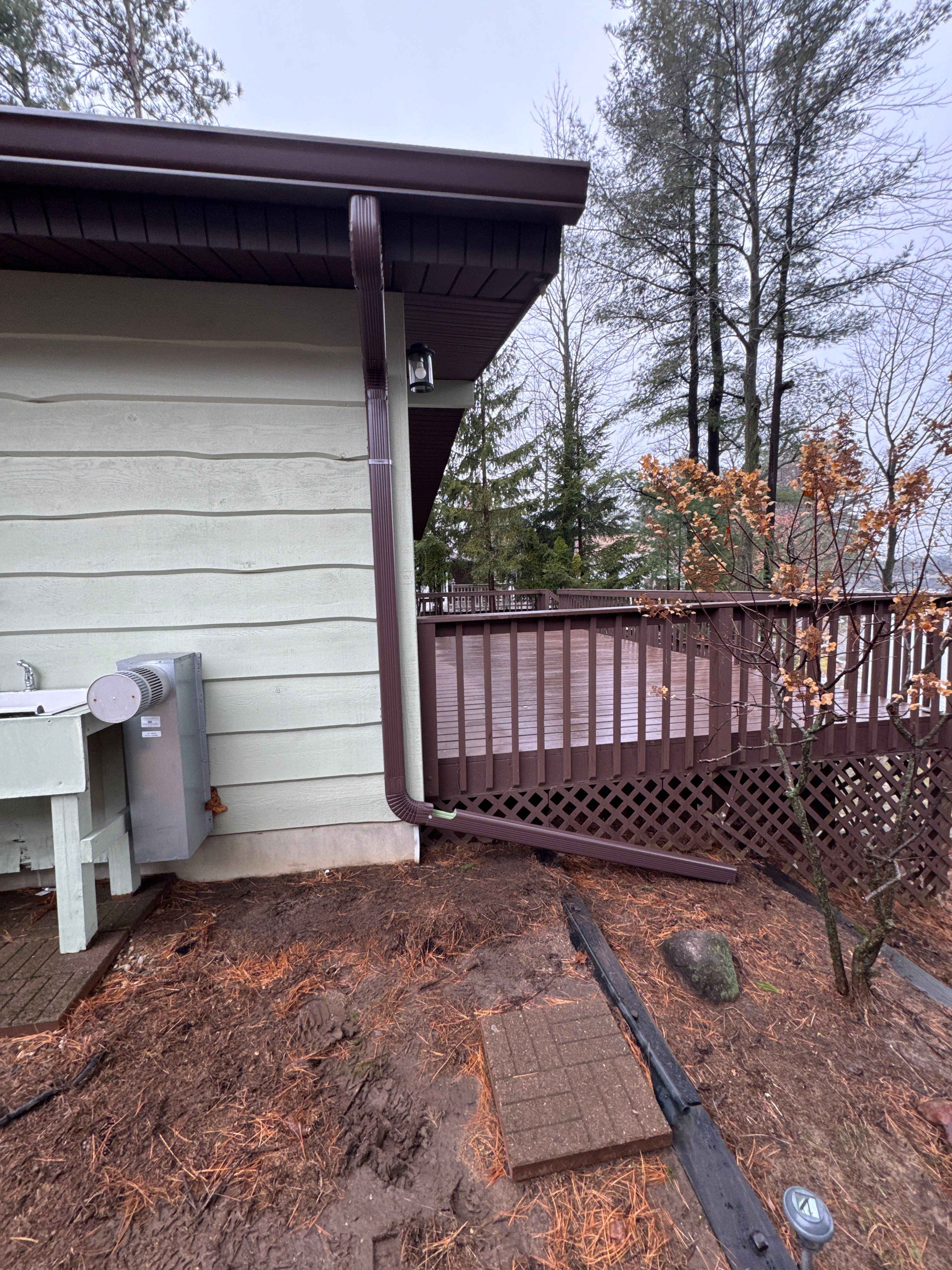 Gutter Replacement & Upgrade using K-Style Aluminum Gutter by AA Seamless LLC