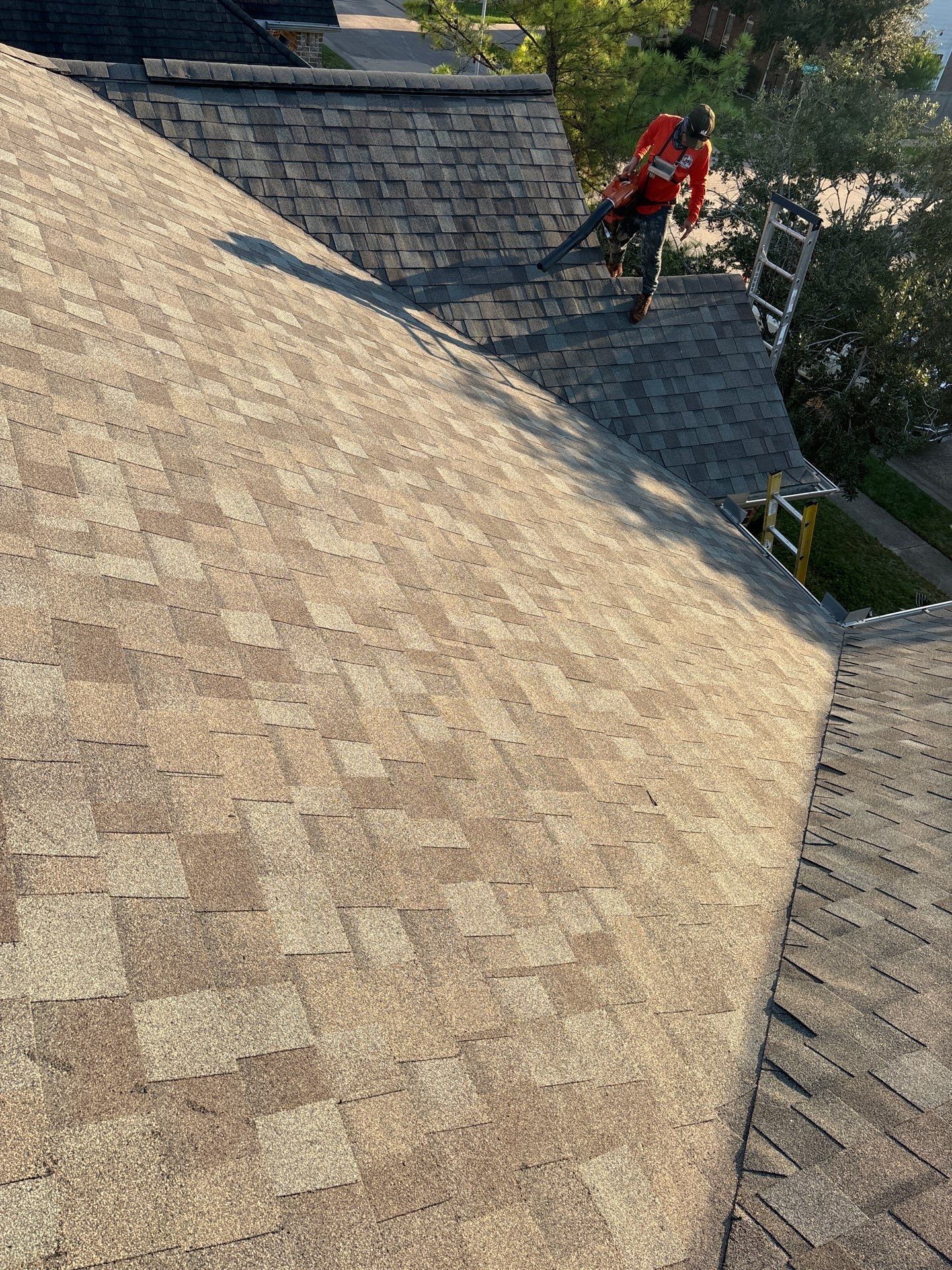 Residential Roofing Installation using Owen's Corning Duration (Lifetime) Shingles by Roof Repair Company