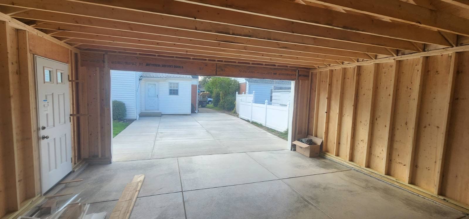Garage And Concrete by Ivy Lea Construction