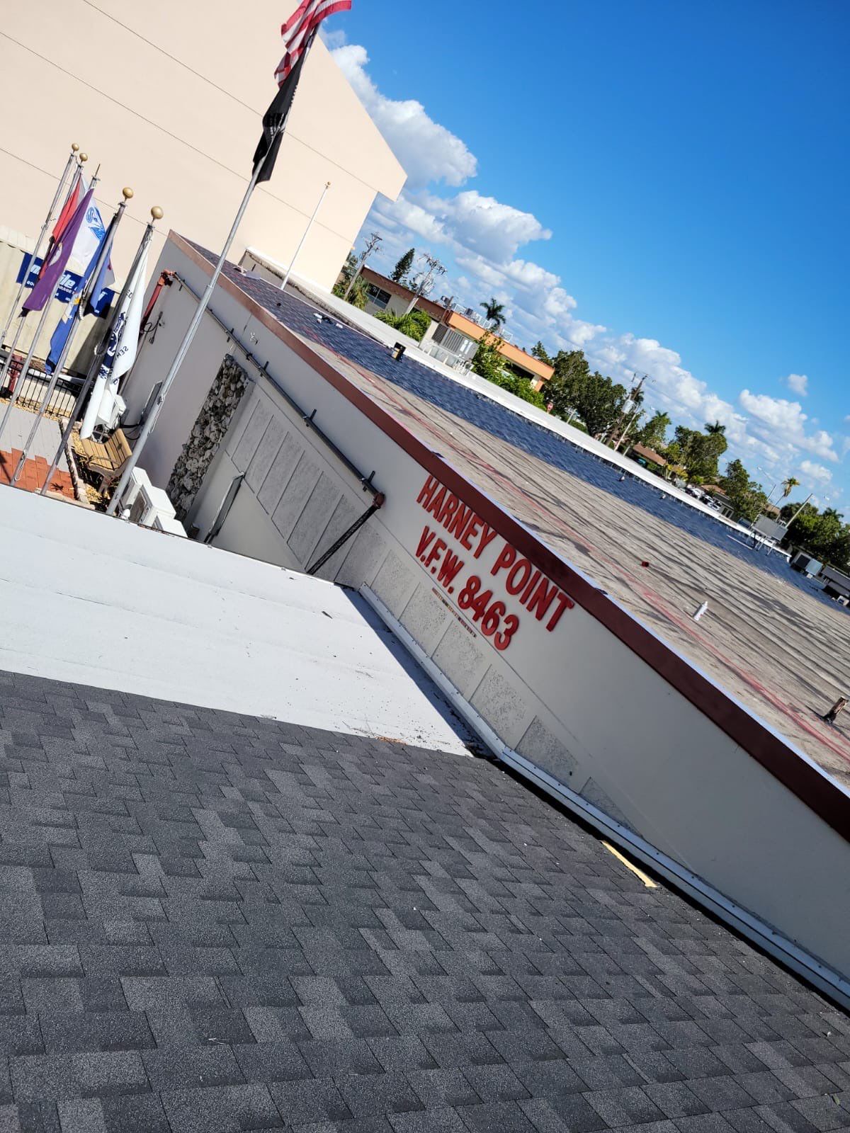 Commercial Roofing Installation using BUR by Four Peaks Roofing