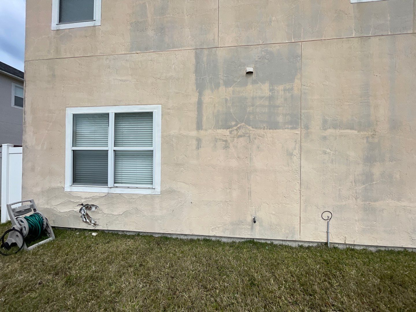 Exterior Stucco Repair, Delamination & House Painting in Jacksonville, FL by A New Leaf Painting, LLC