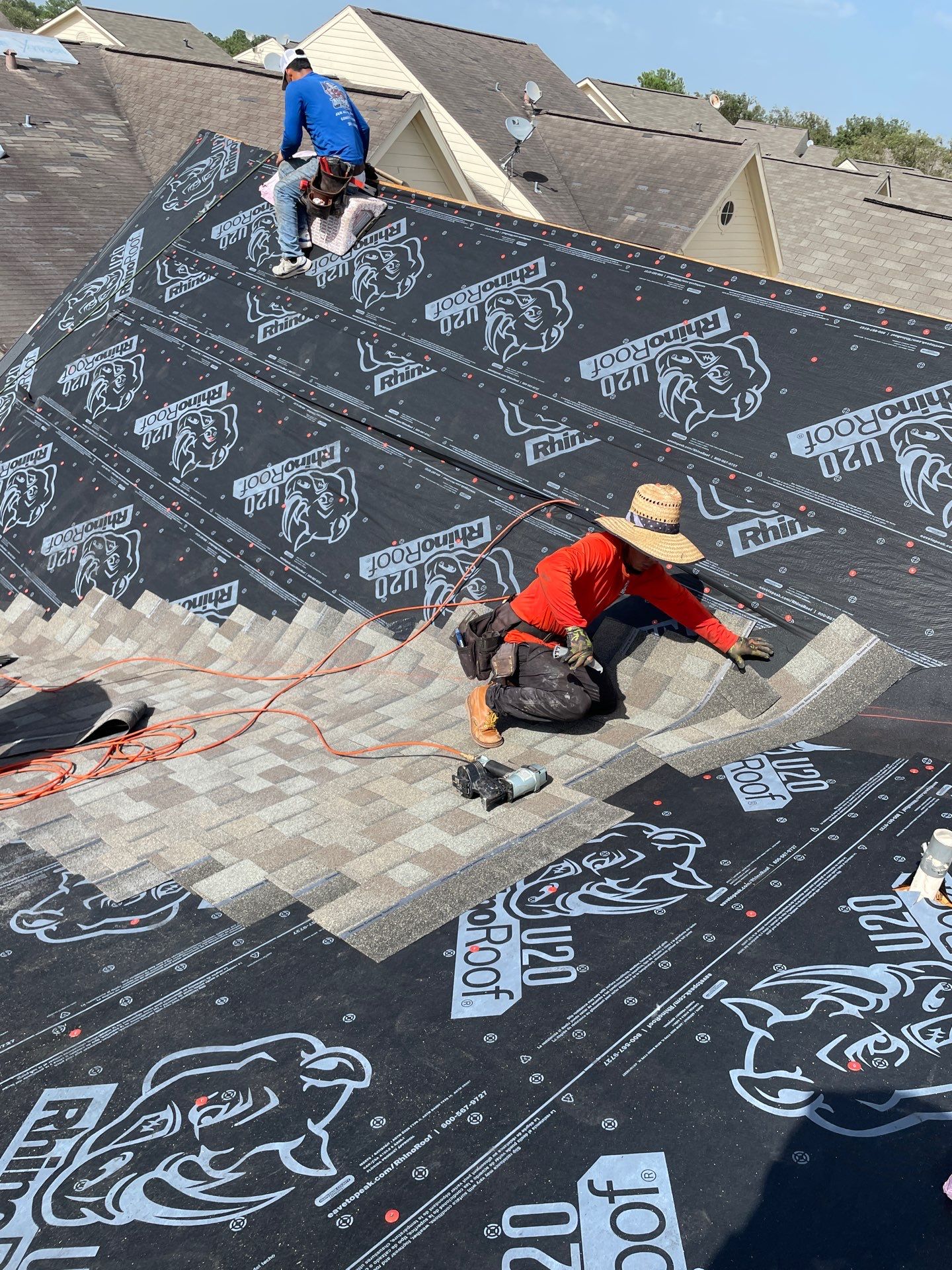 Residential Roofing Installation using Owen's Corning Duration (Lifetime) Shingles by Roof Repair Services LLC
