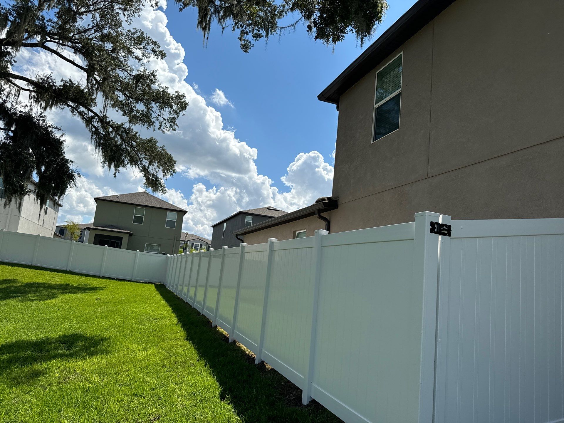 Vinyl Fence Installation using 6Ft White Vinyl Privacy Fence by Asap fence and gates, LLC