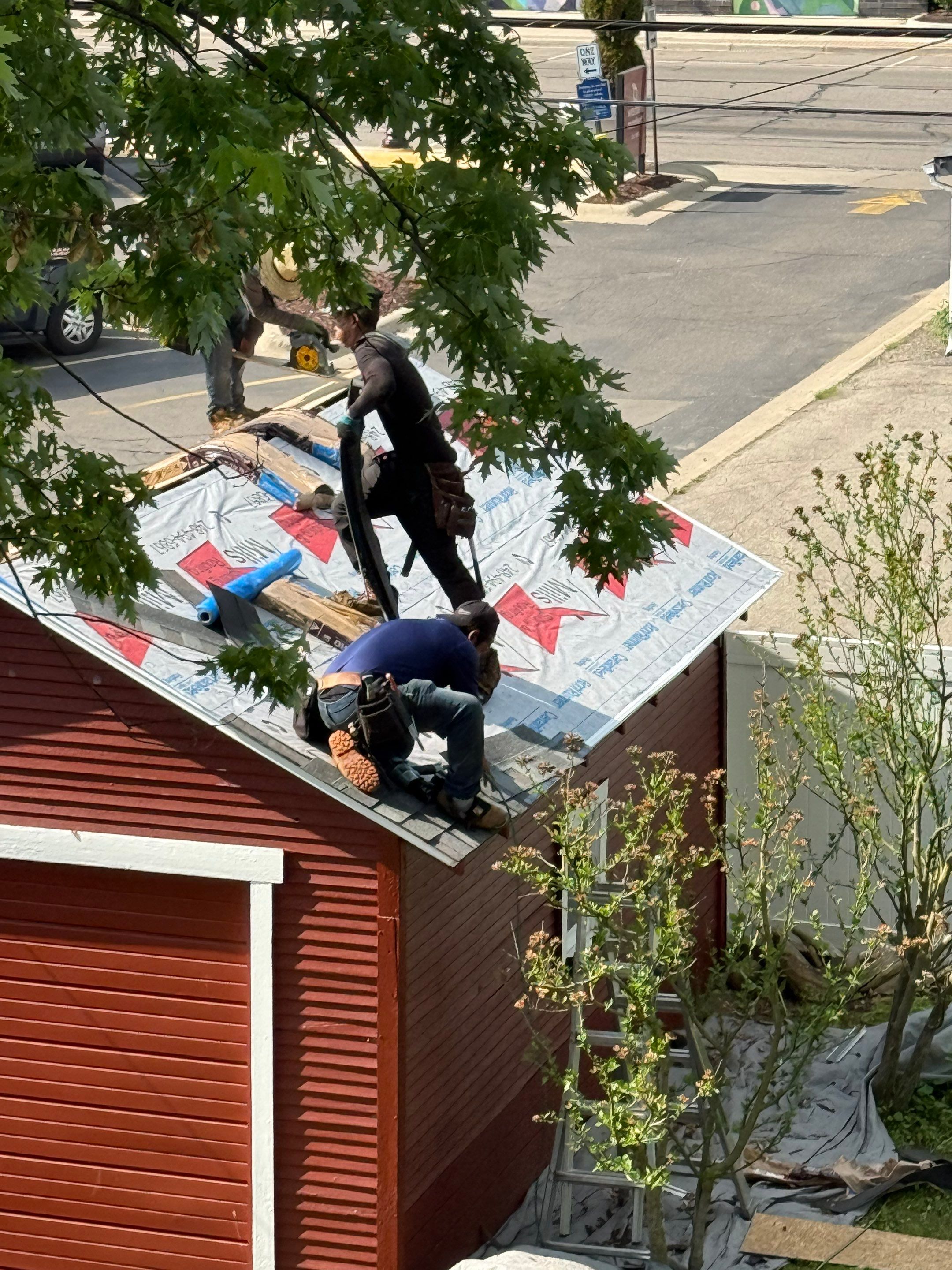 Project in Ferndale by Eave Roofing